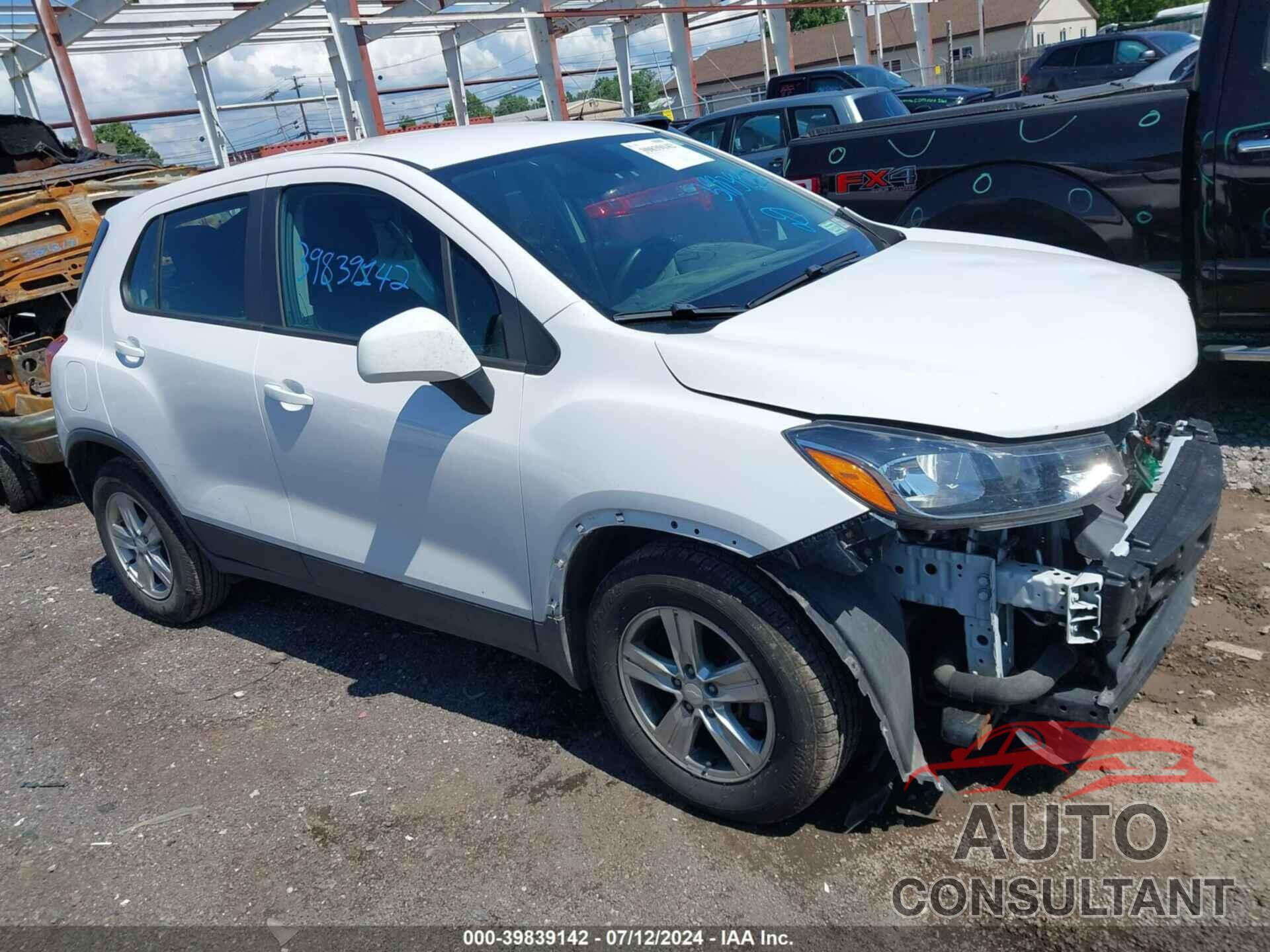 CHEVROLET TRAX 2019 - 3GNCJKSB4KL226446