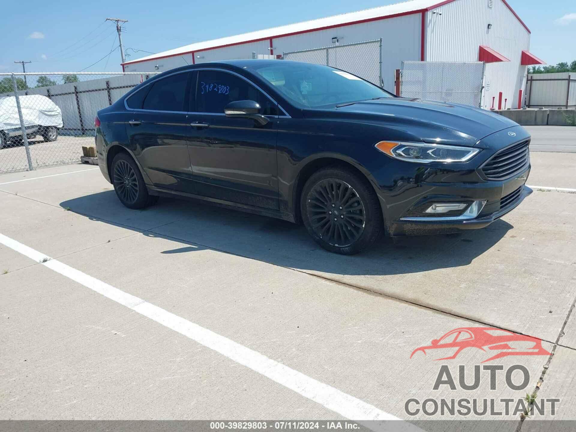 FORD FUSION 2017 - 3FA6P0T95HR251582