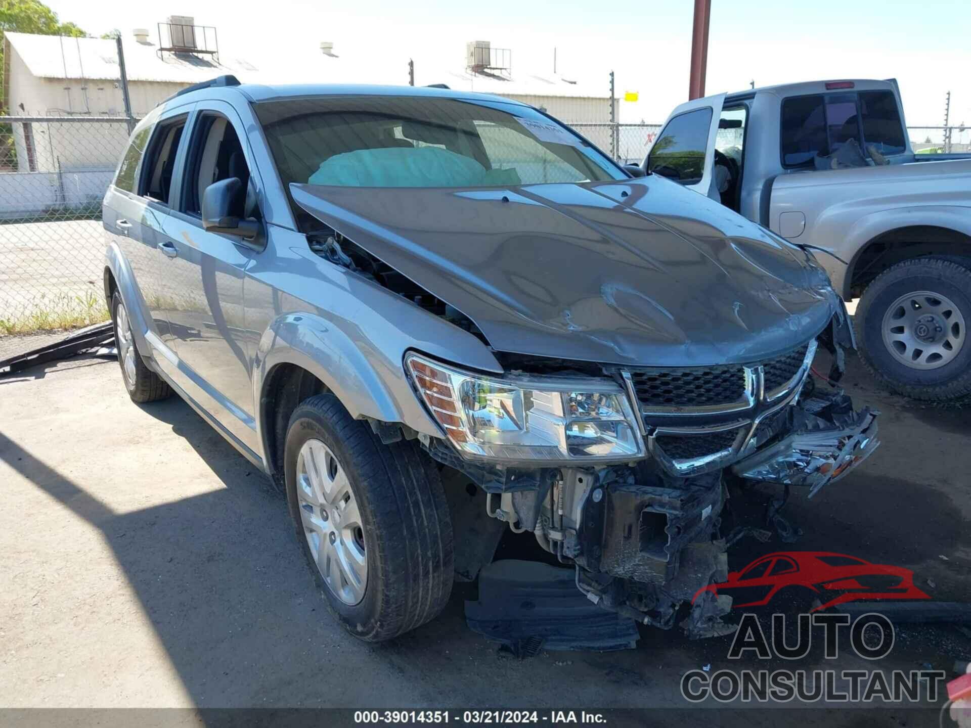 DODGE JOURNEY 2019 - 3C4PDCAB7KT751333