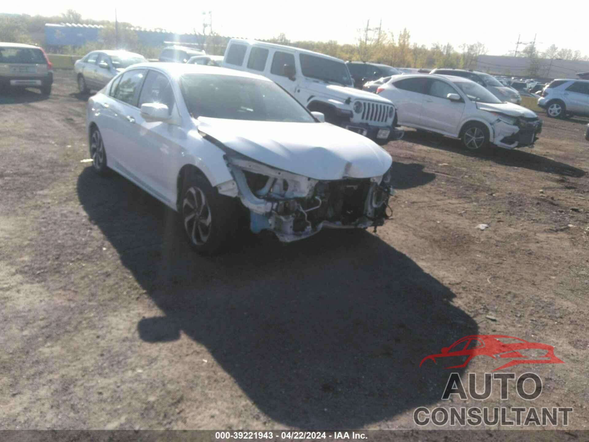HONDA ACCORD 2017 - 1HGCR2F81HA184884