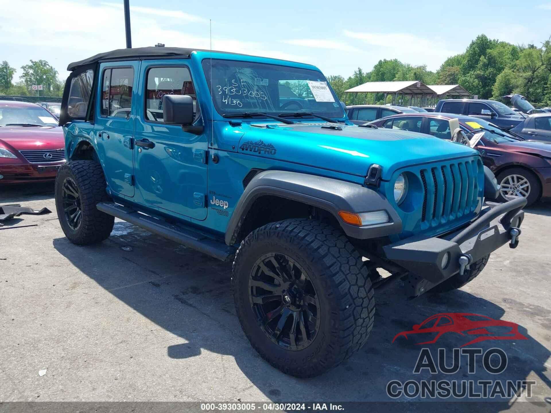 JEEP WRANGLER UNLIMITED 2020 - 1C4HJXDG9LW209996