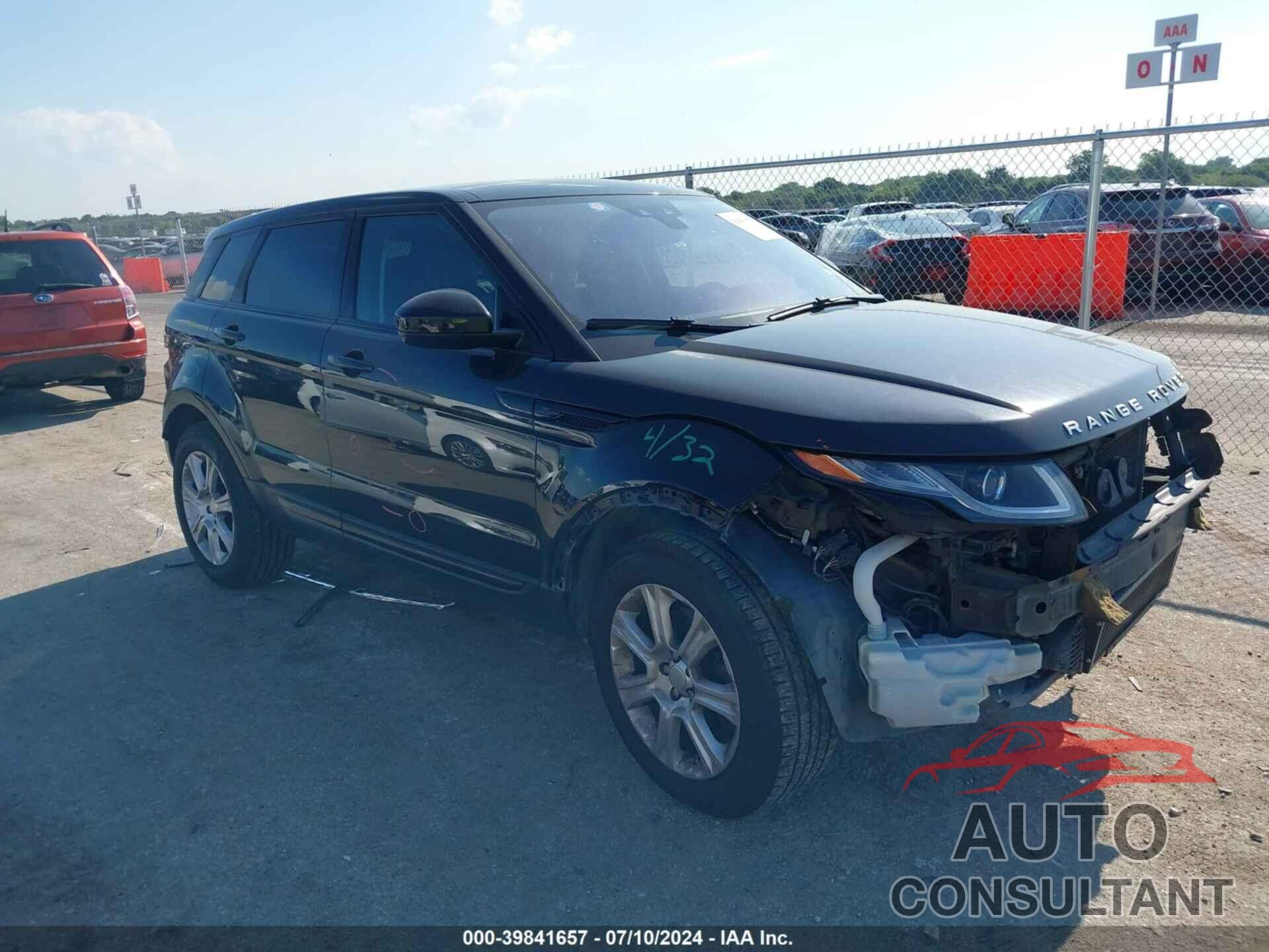 LAND ROVER RANGE ROVER EVOQUE 2017 - SALVP2BG1HH192378