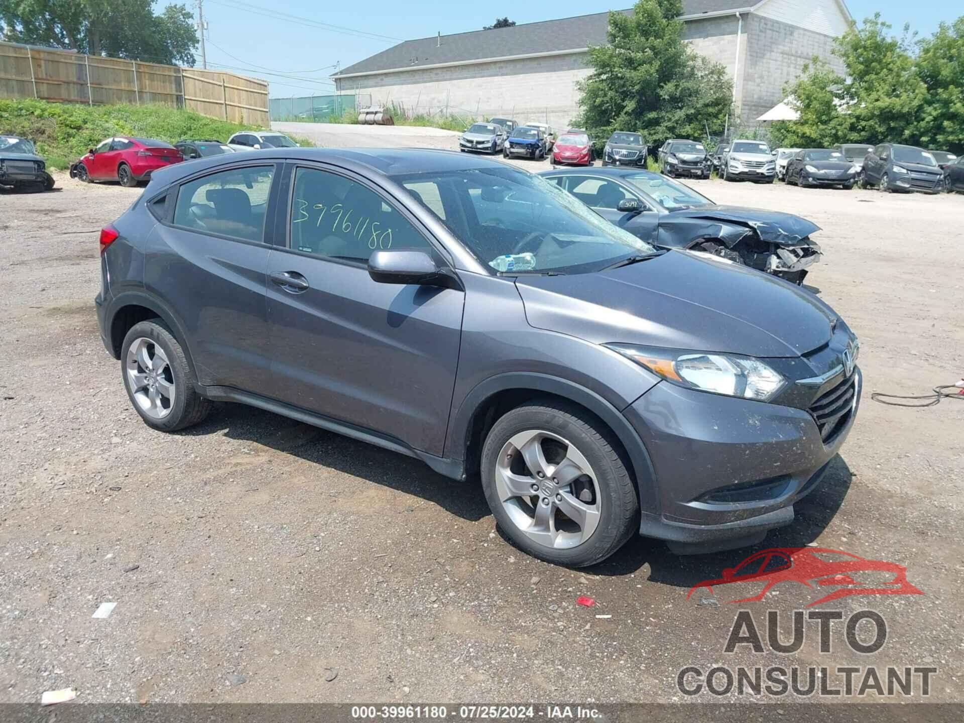HONDA HR-V 2018 - 3CZRU6H37JG712686