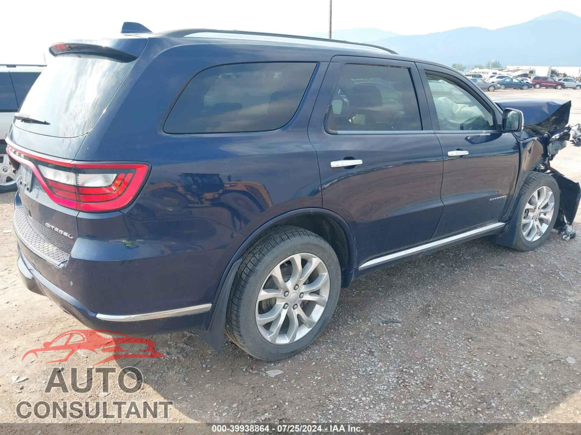 DODGE DURANGO 2017 - 1C4SDJET8HC945536