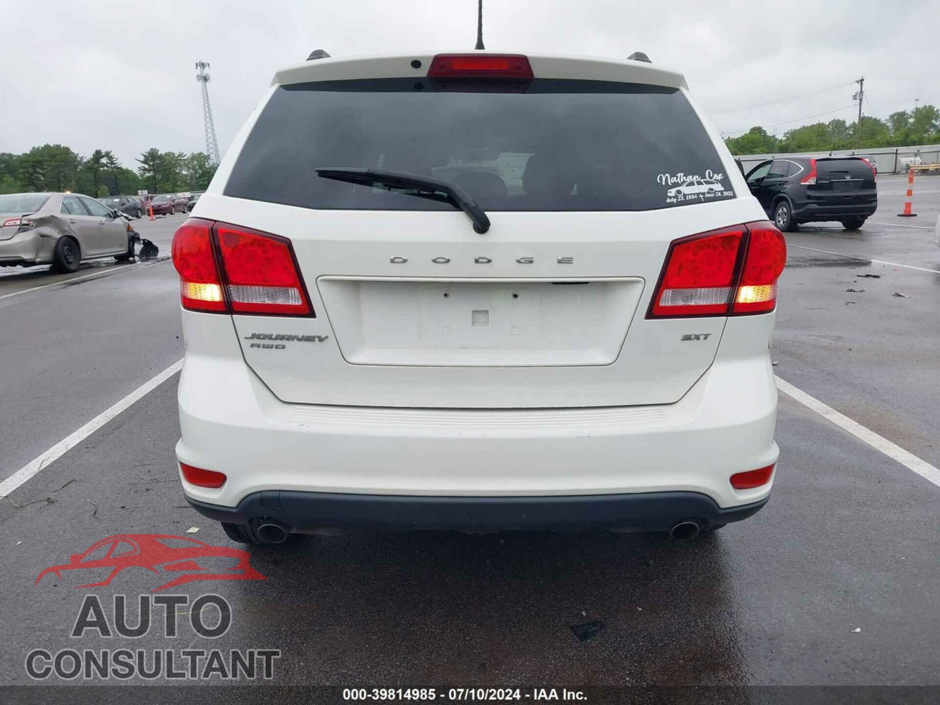 DODGE JOURNEY 2017 - 3C4PDDBG6HT592605