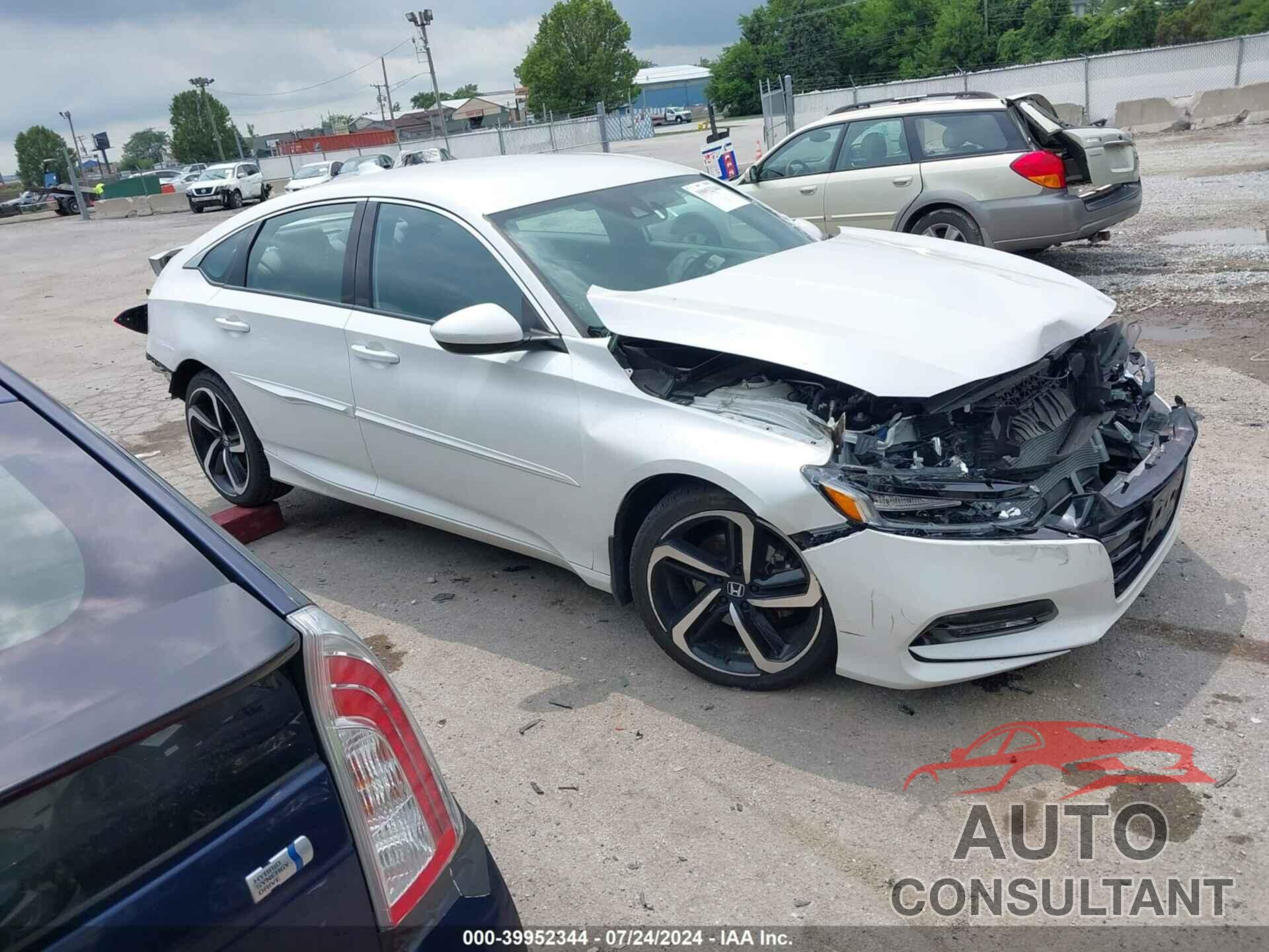 HONDA ACCORD 2019 - 1HGCV1F30KA019149