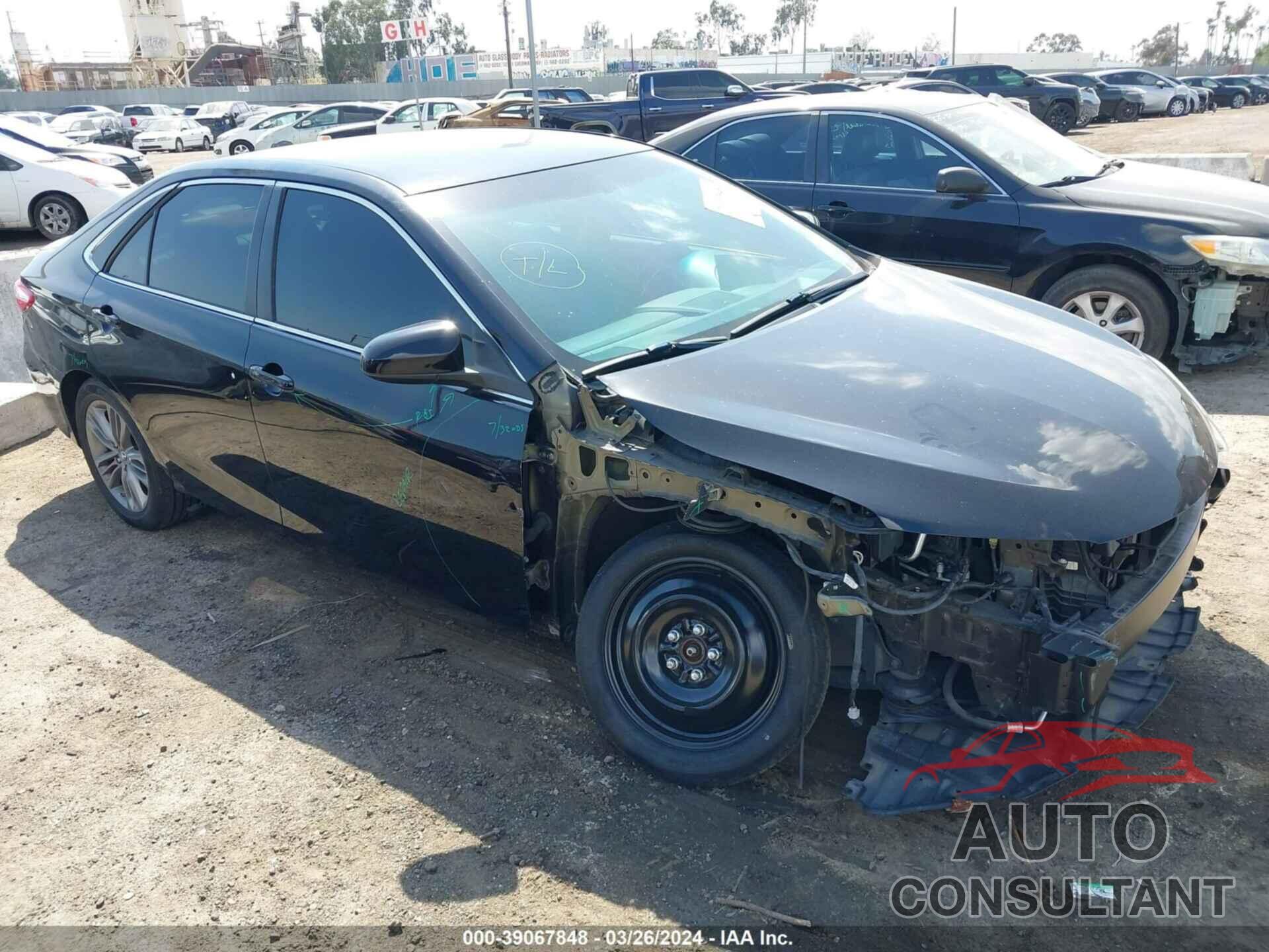 TOYOTA CAMRY 2016 - 4T1BF1FK9GU169521