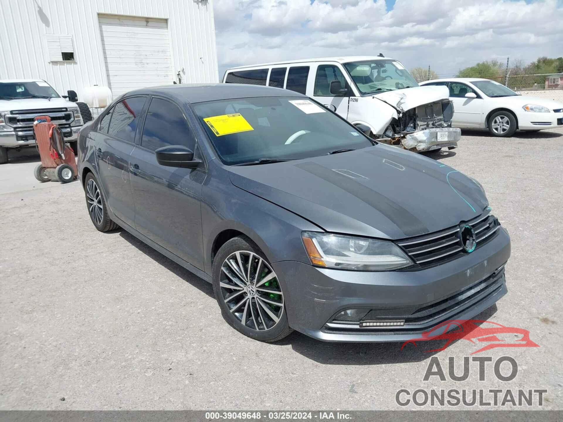 VOLKSWAGEN JETTA 2017 - 3VWD17AJXHM326943