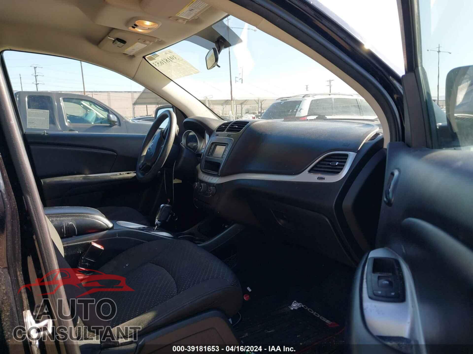 DODGE JOURNEY 2017 - 3C4PDCAB7HT607984