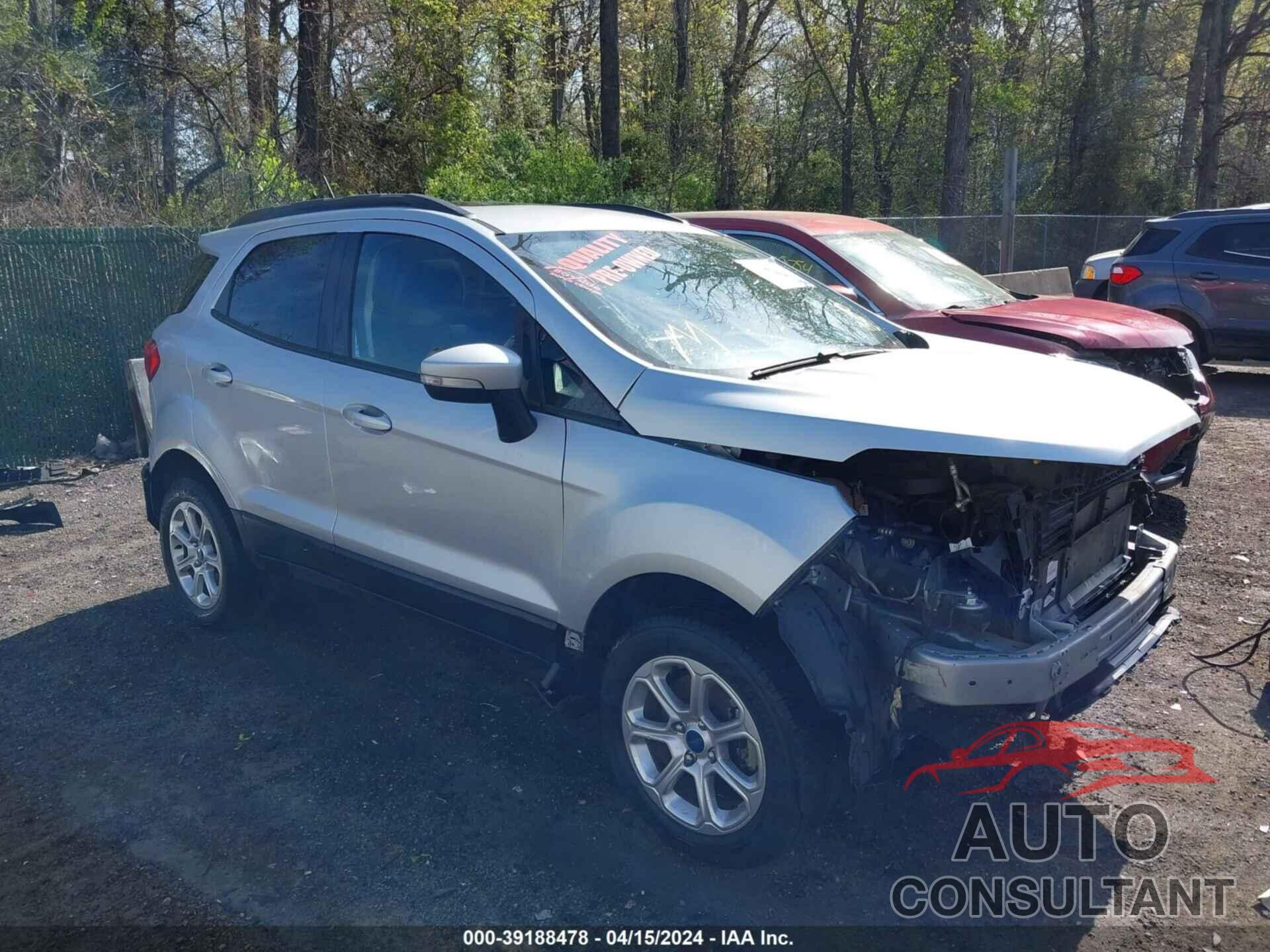 FORD ECOSPORT 2020 - MAJ6S3GL2LC348770