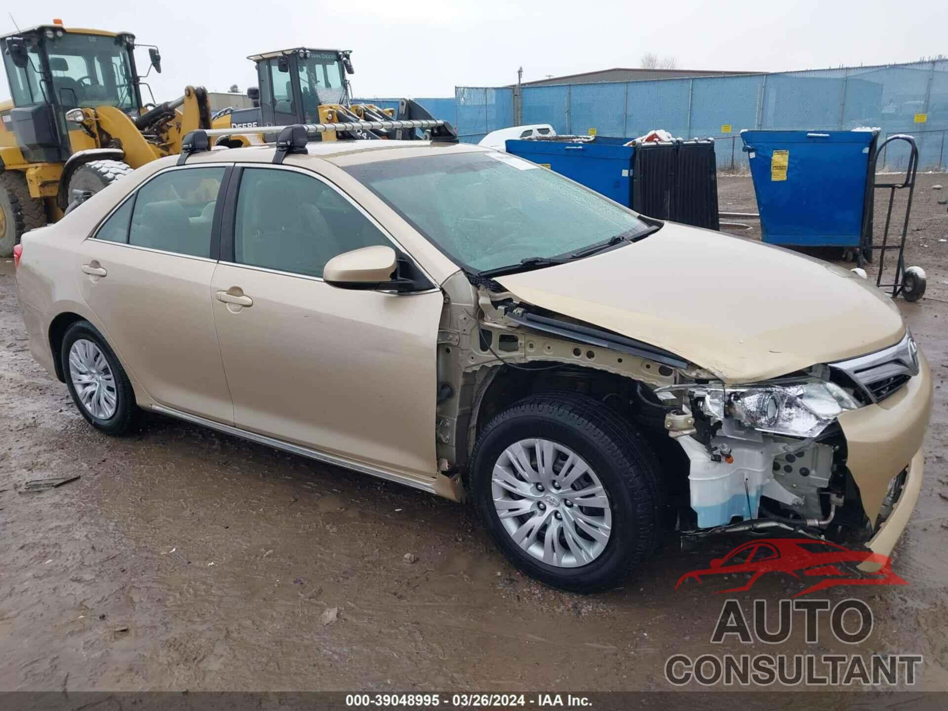 TOYOTA CAMRY 2012 - 4T4BF1FK7CR212799