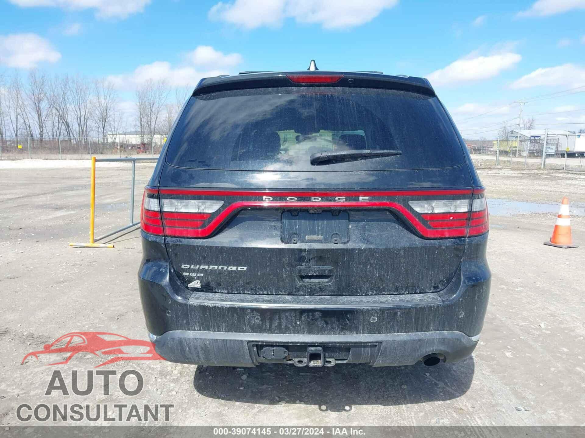 DODGE DURANGO 2017 - 1C4RDJAG3HC824324