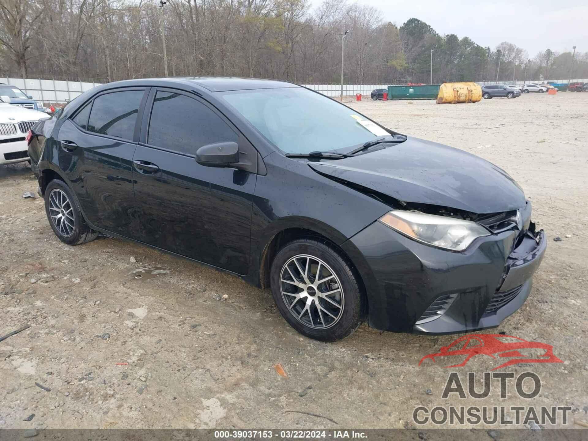 TOYOTA COROLLA 2016 - 2T1BURHE7GC588965