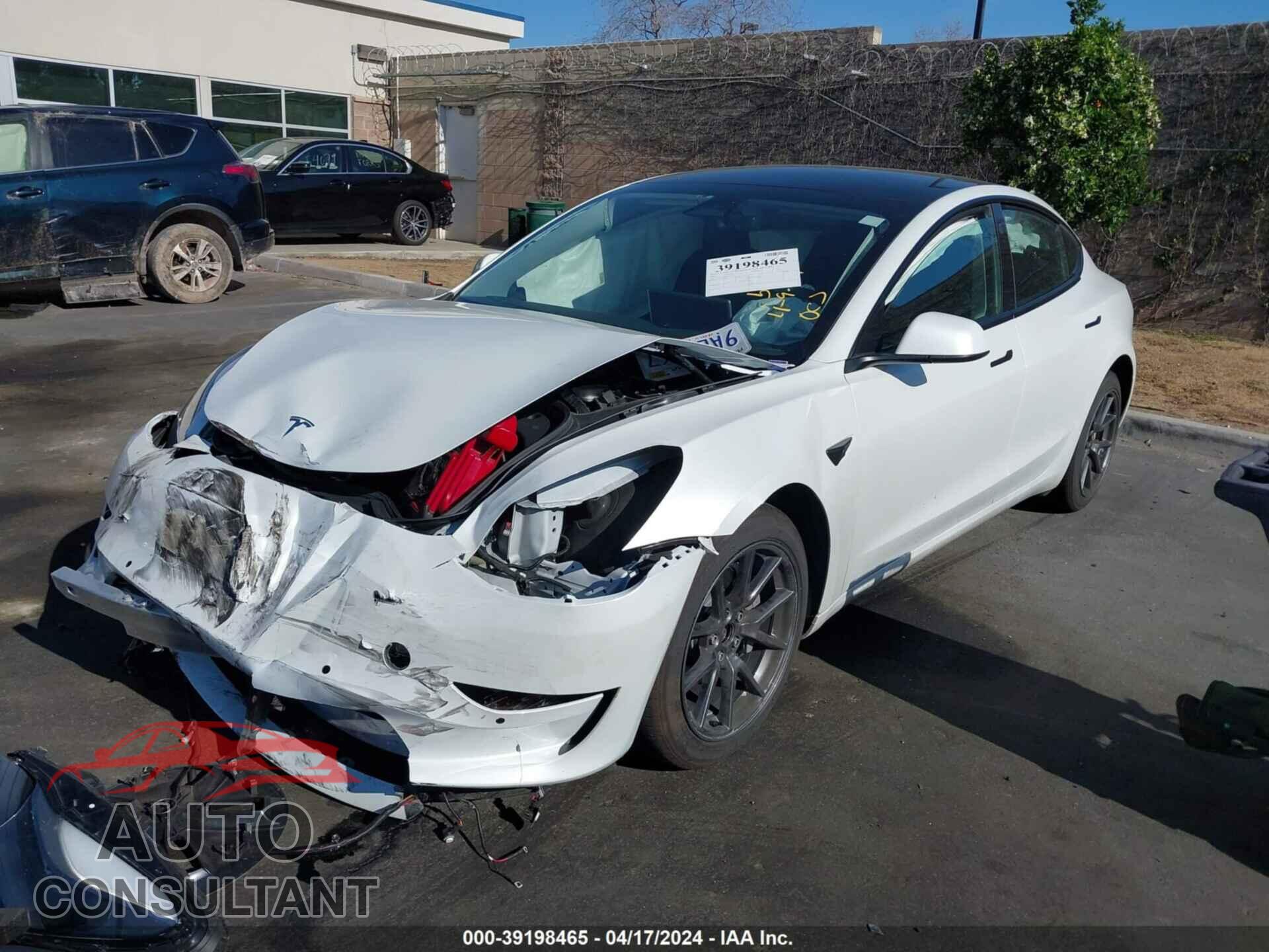 TESLA MODEL 3 2022 - 5YJ3E1EB3NF173423