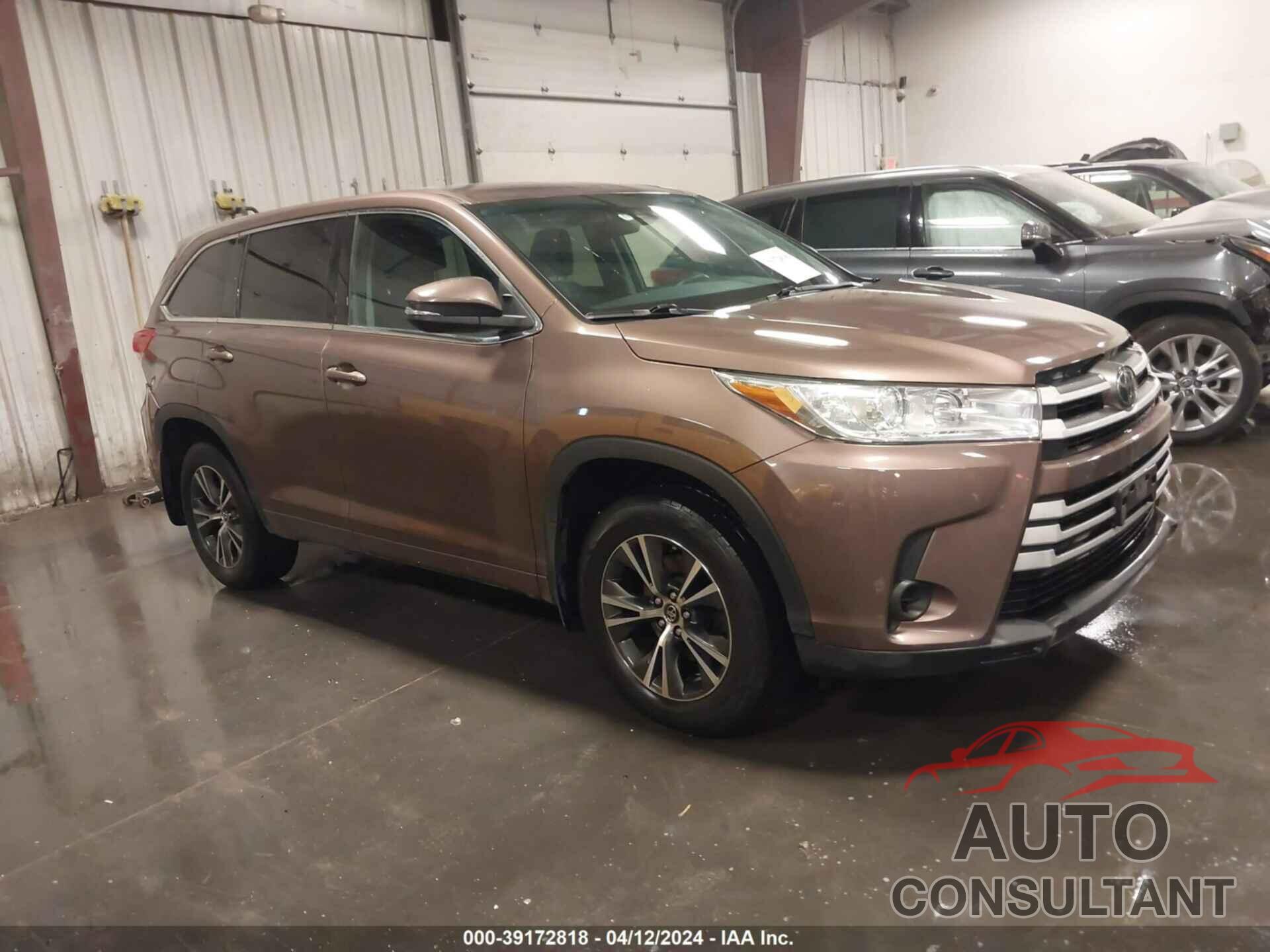 TOYOTA HIGHLANDER 2017 - 5TDBZRFH4HS365919