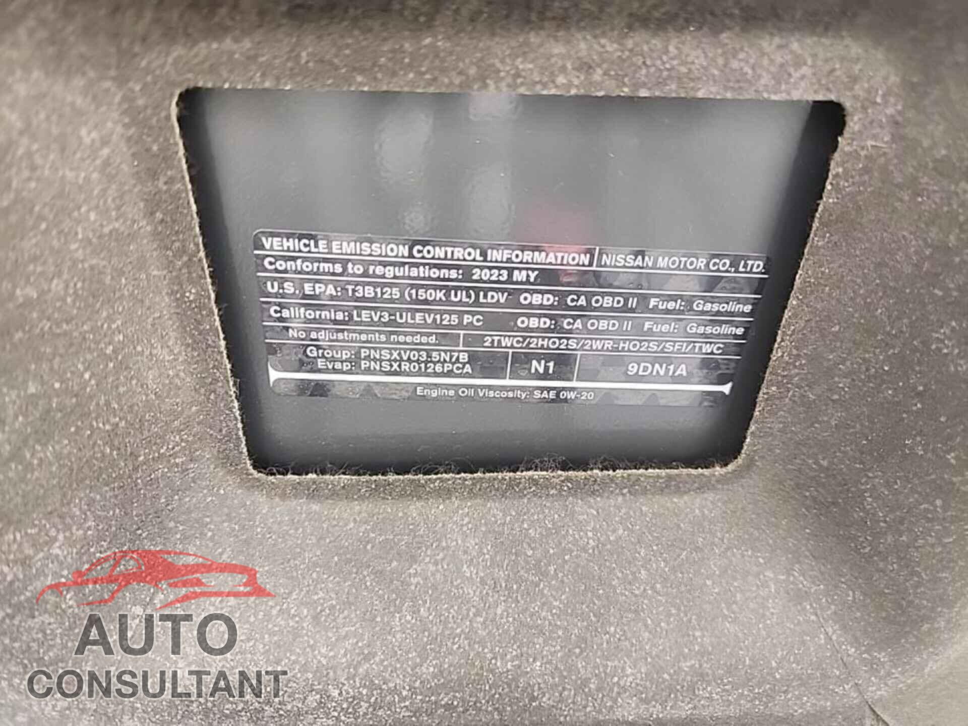 NISSAN MAXIMA 2023 - 1N4AA6EV4PC501075