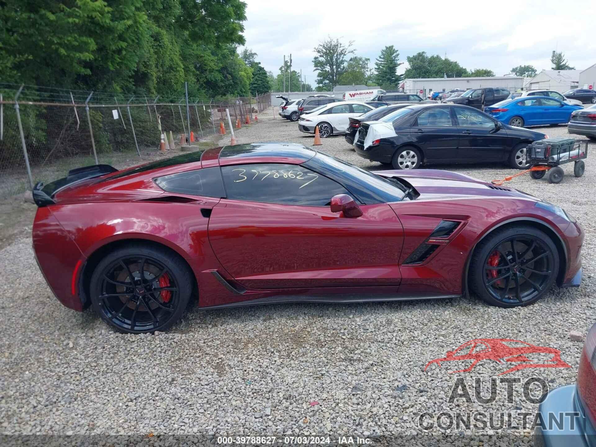 CHEVROLET CORVETTE 2017 - 1G1Y12D70H5121590