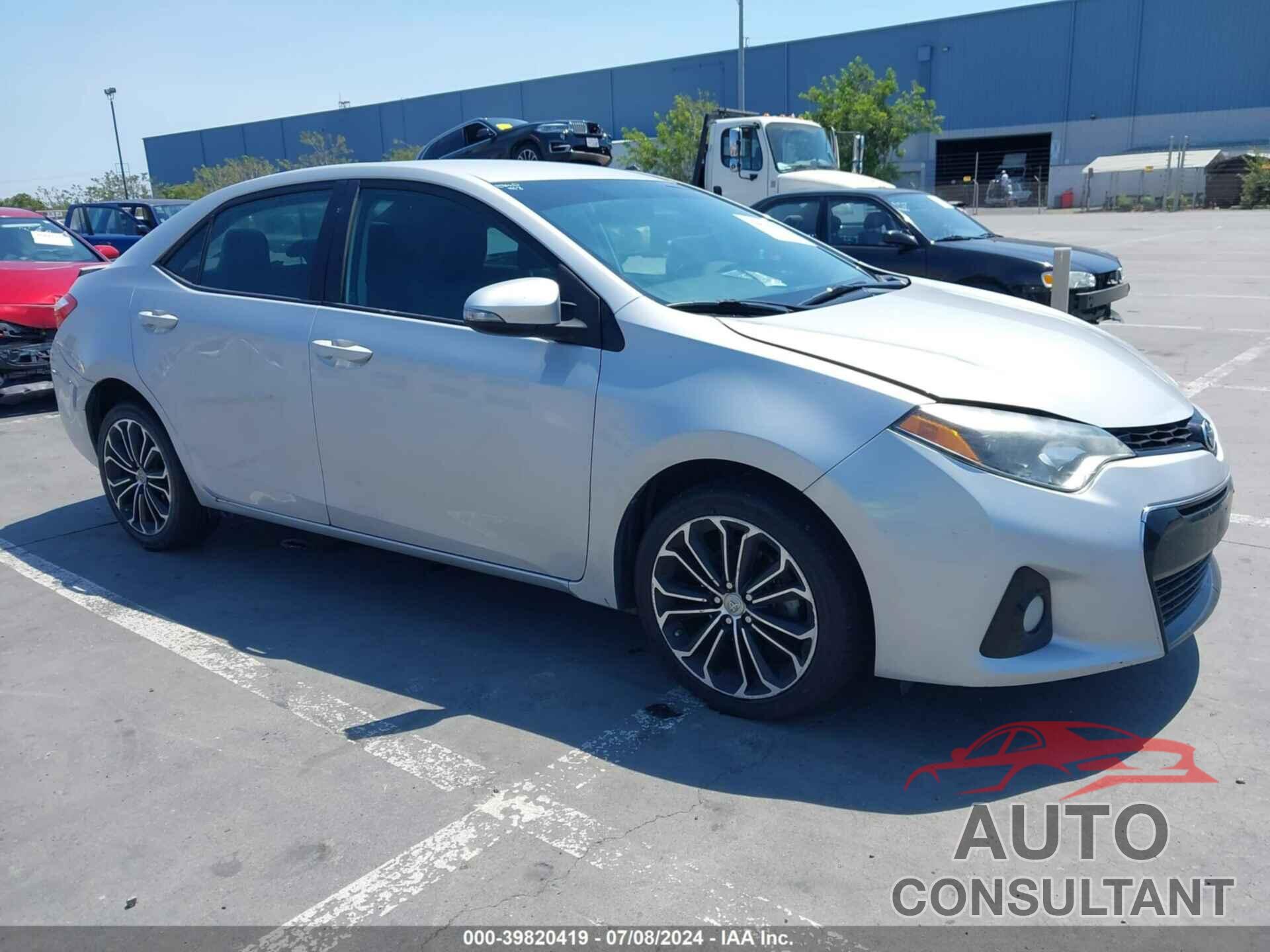 TOYOTA COROLLA 2016 - 2T1BURHE4GC508280