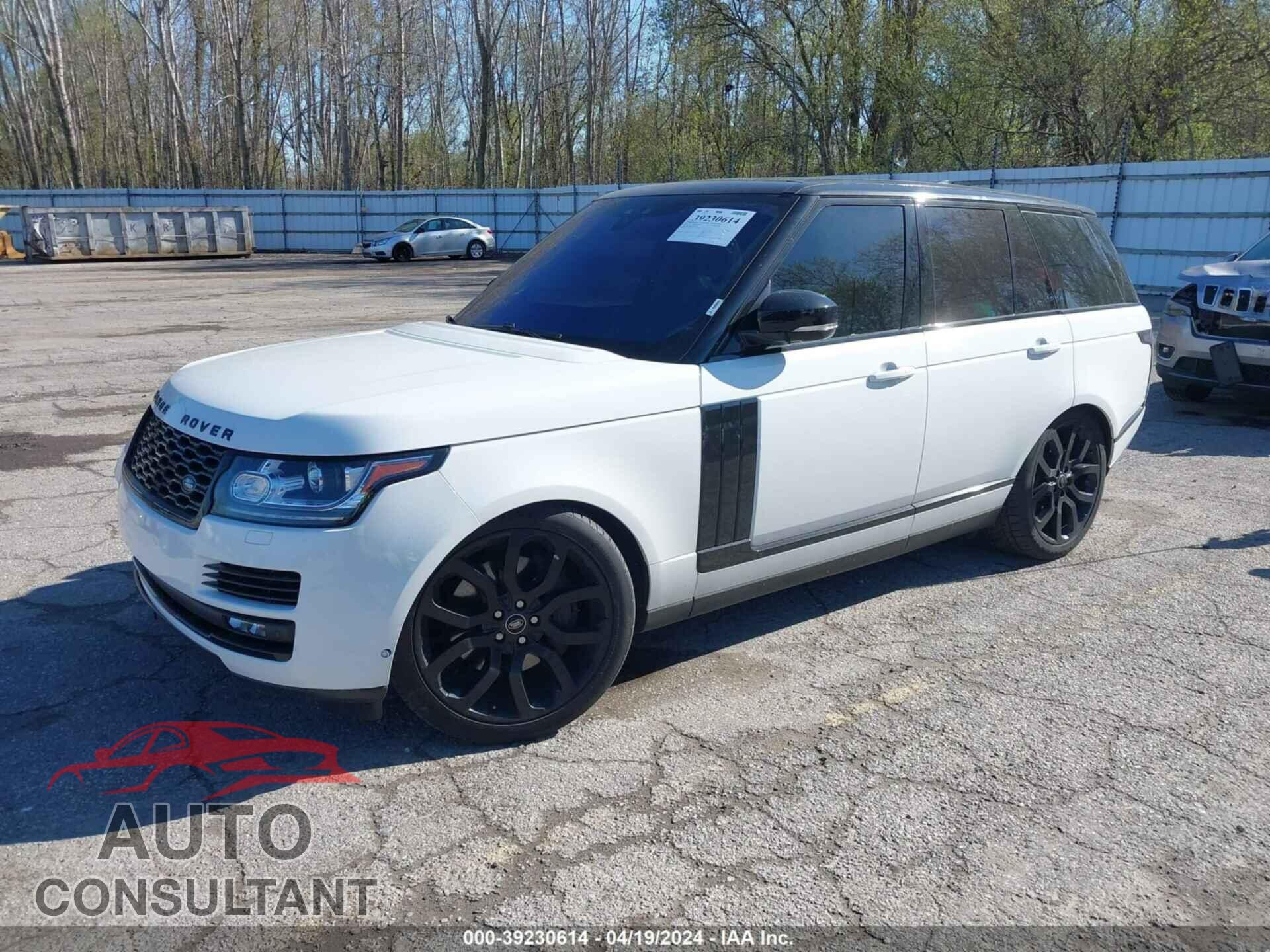 LAND ROVER RANGE ROVER 2017 - SALGS2FE1HA369603