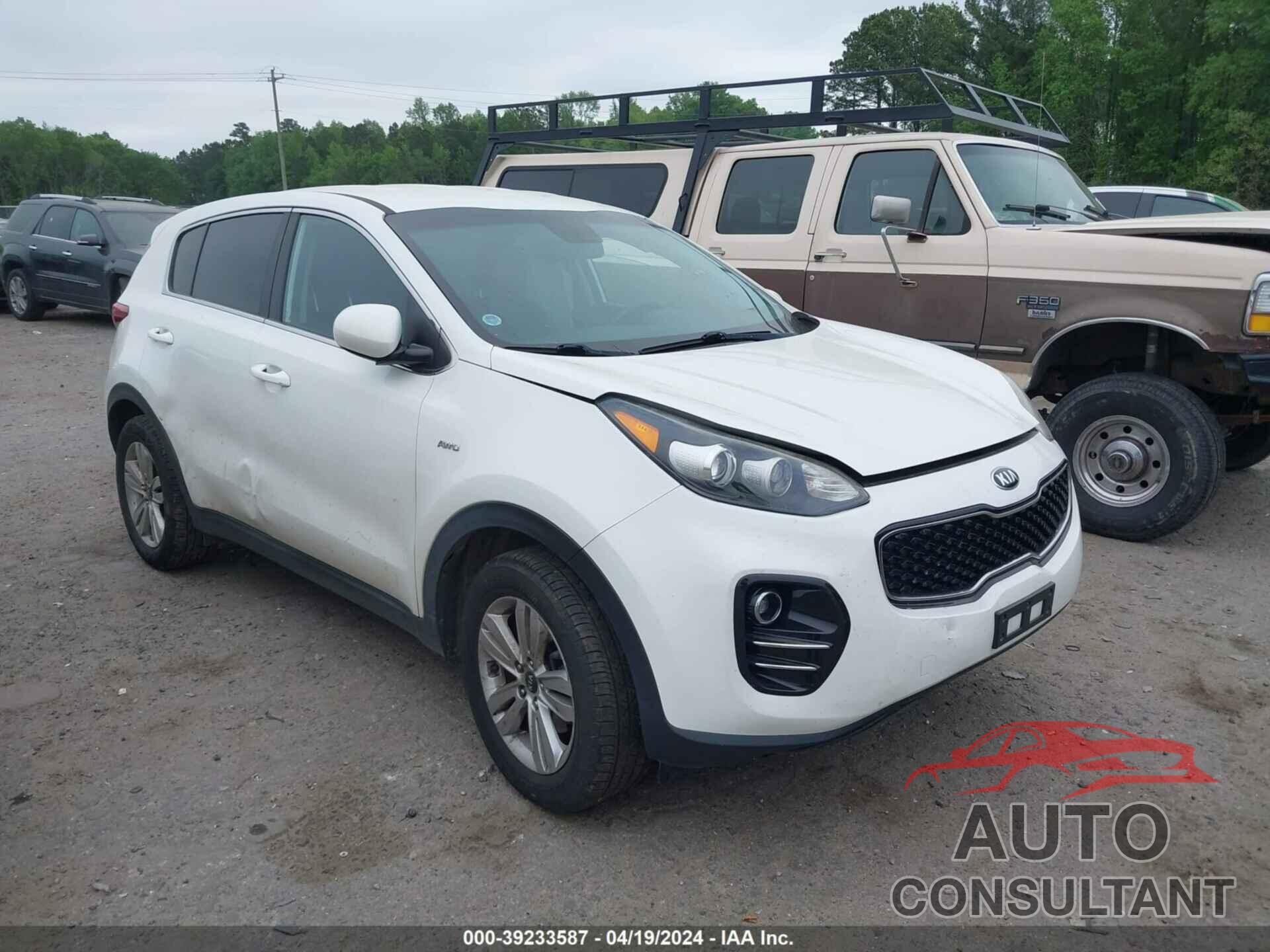 KIA SPORTAGE 2017 - KNDPMCAC8H7096430