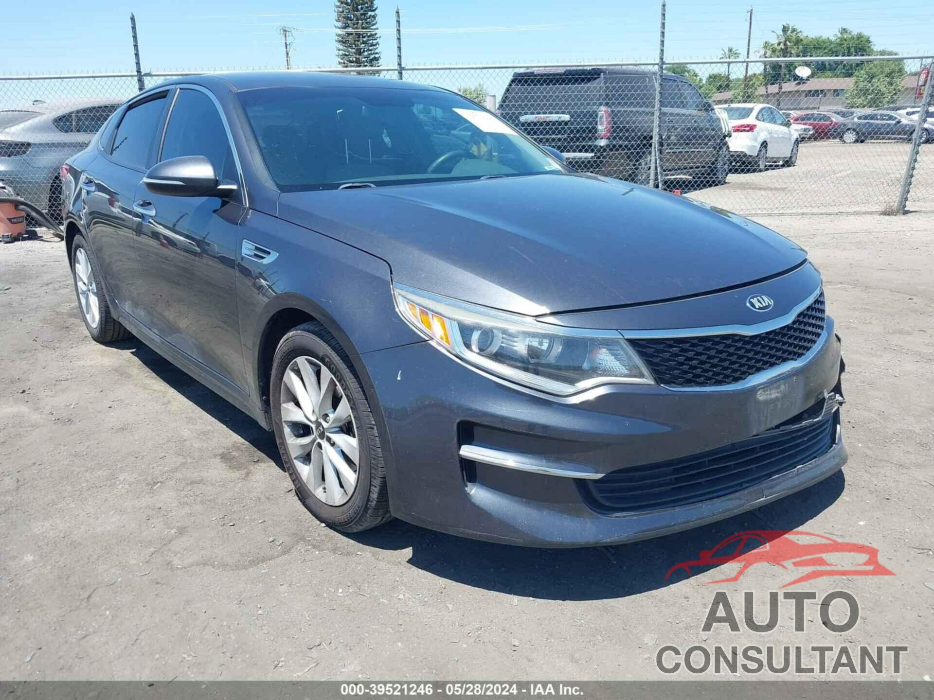 KIA OPTIMA 2017 - 5XXGT4L35HG137691