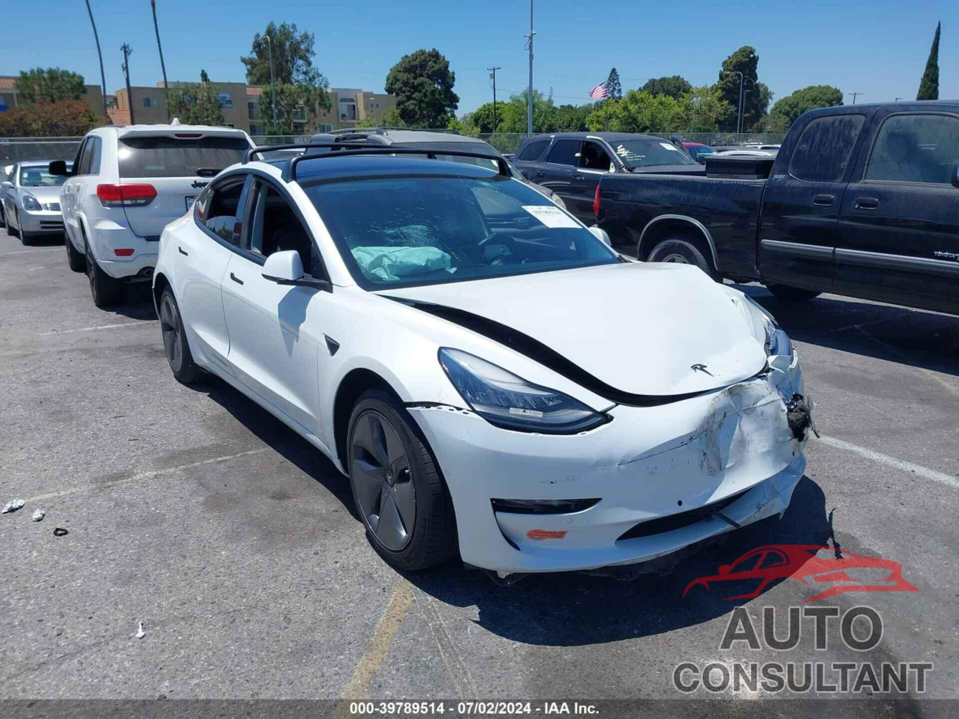 TESLA MODEL 3 2019 - 5YJ3E1EB7KF511918