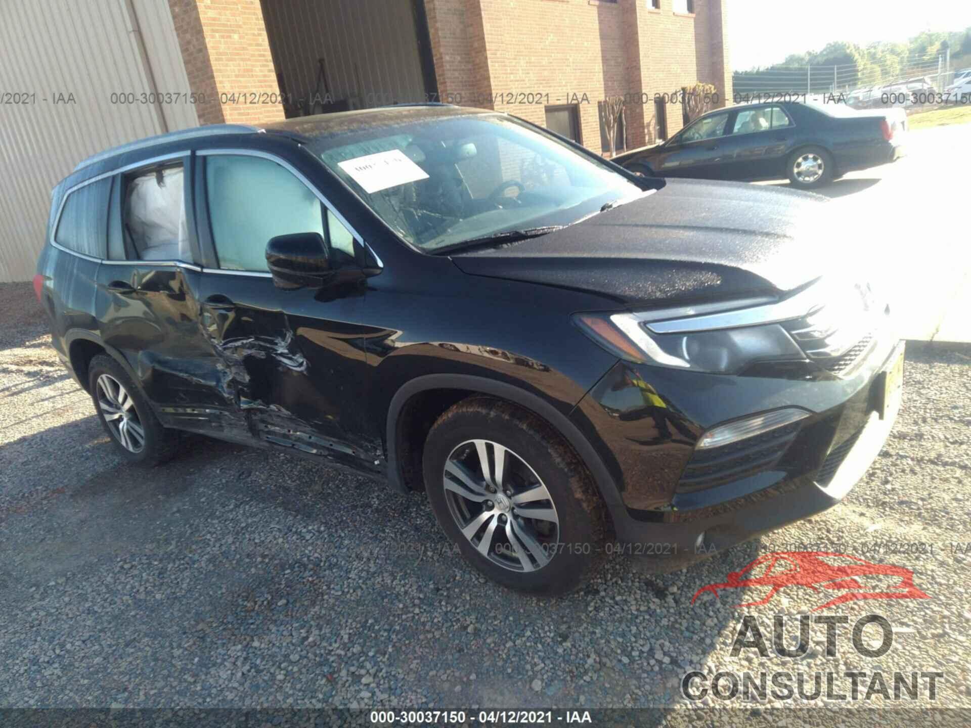 HONDA PILOT 2016 - 5FNYF6H52GB068607