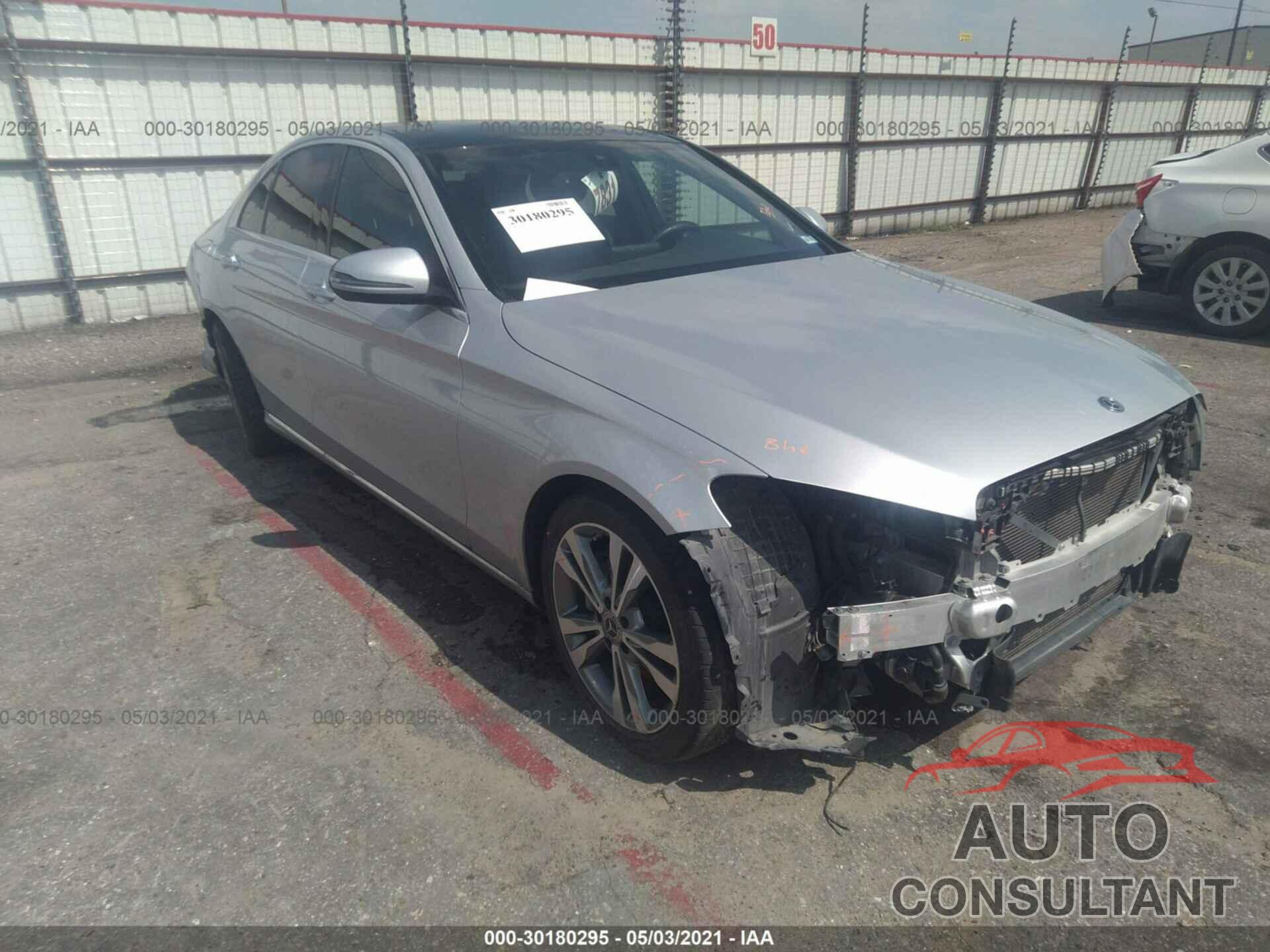 MERCEDES-BENZ C-CLASS 2018 - WDDWF4JB0JR349792