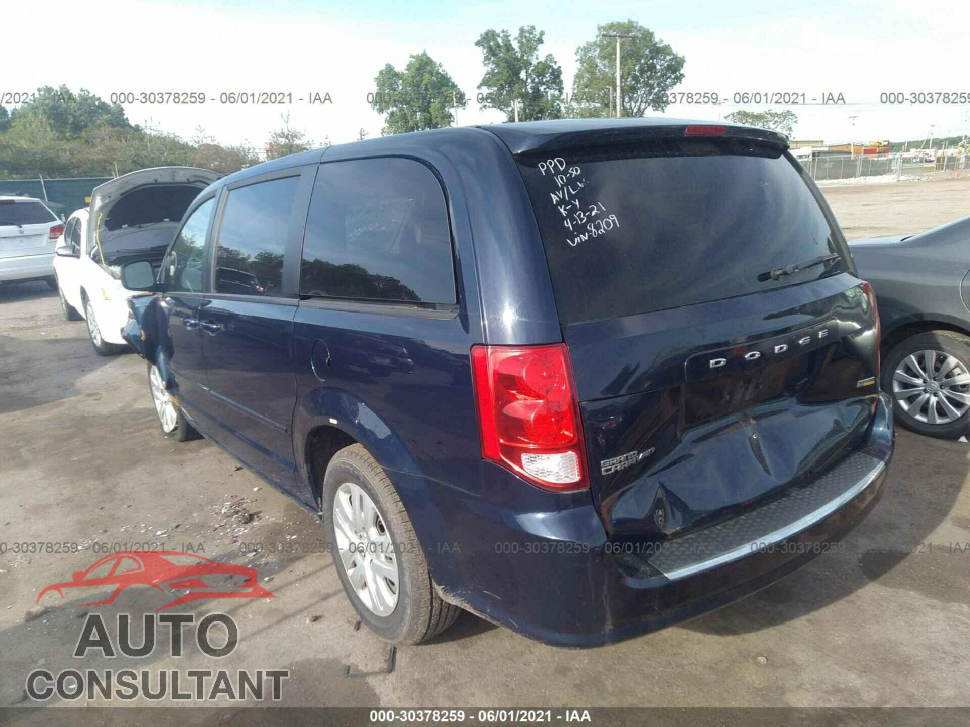 DODGE GRAND CARAVAN 2016 - 2C4RDGBG4GR228209