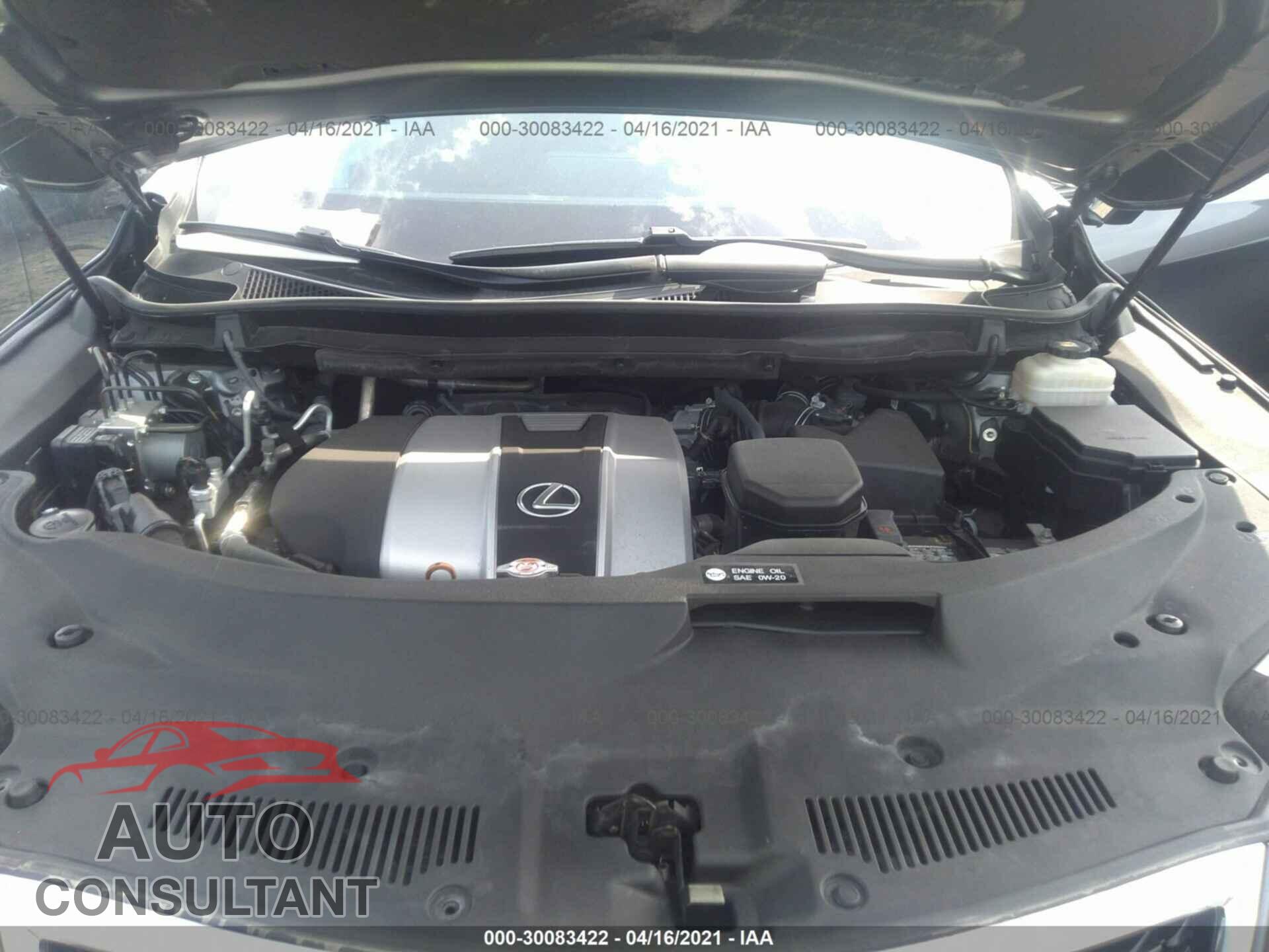 LEXUS RX 2017 - 2T2ZZMCA4HC070767