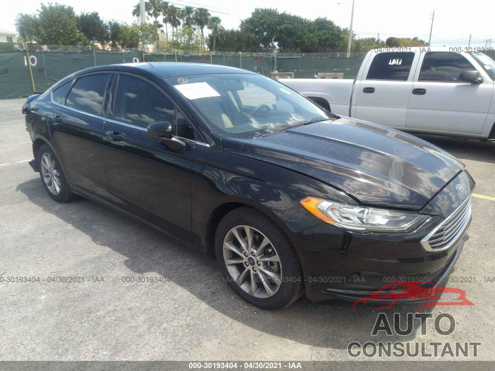 FORD FUSION 2017 - 3FA6P0H73HR144862