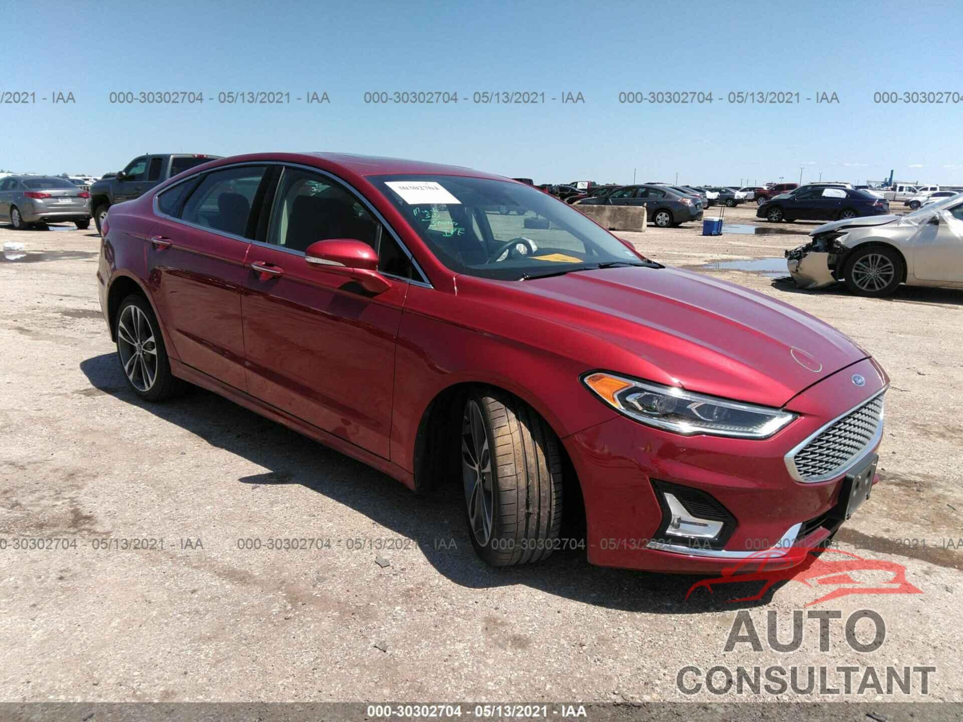 FORD FUSION 2019 - 3FA6P0D9XKR152987