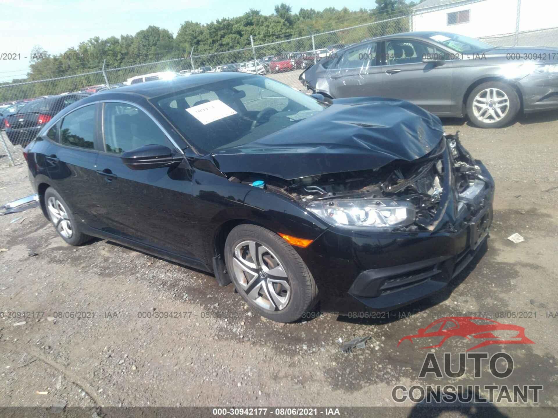 HONDA CIVIC SEDAN 2016 - 19XFC2F52GE037424