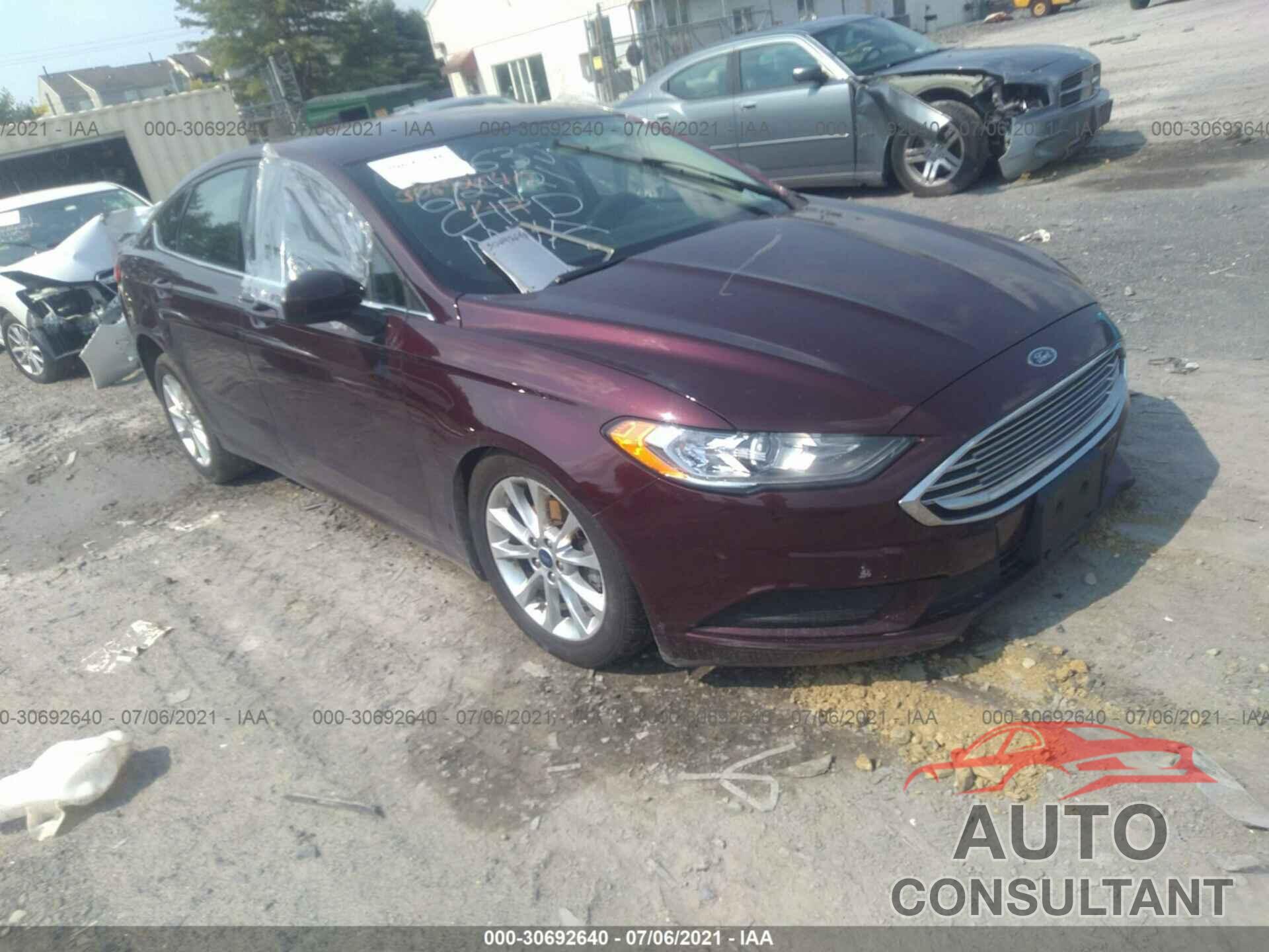 FORD FUSION 2017 - 3FA6P0HD7HR118299