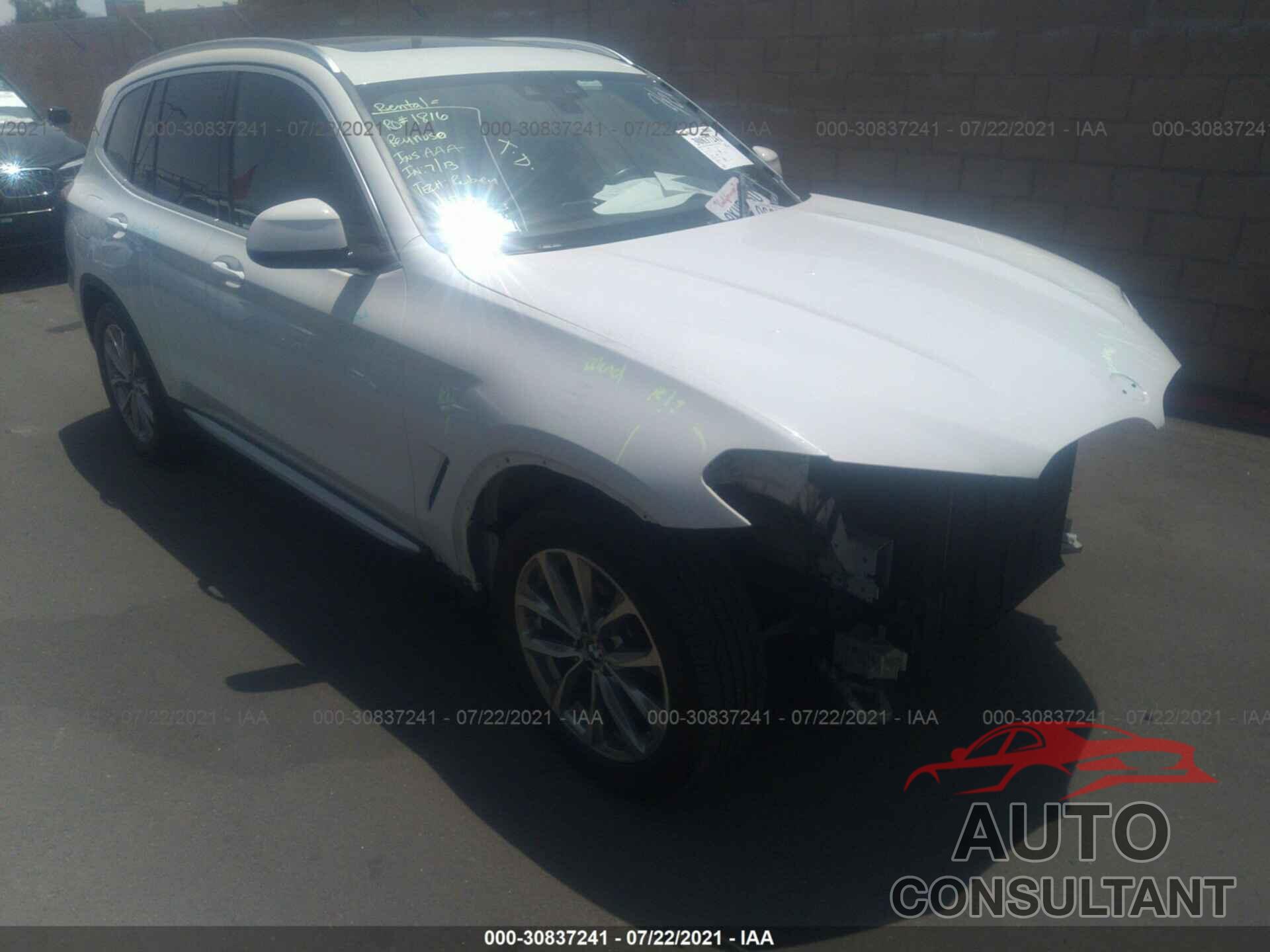 BMW X3 2019 - 5UXTR7C54KLR50137