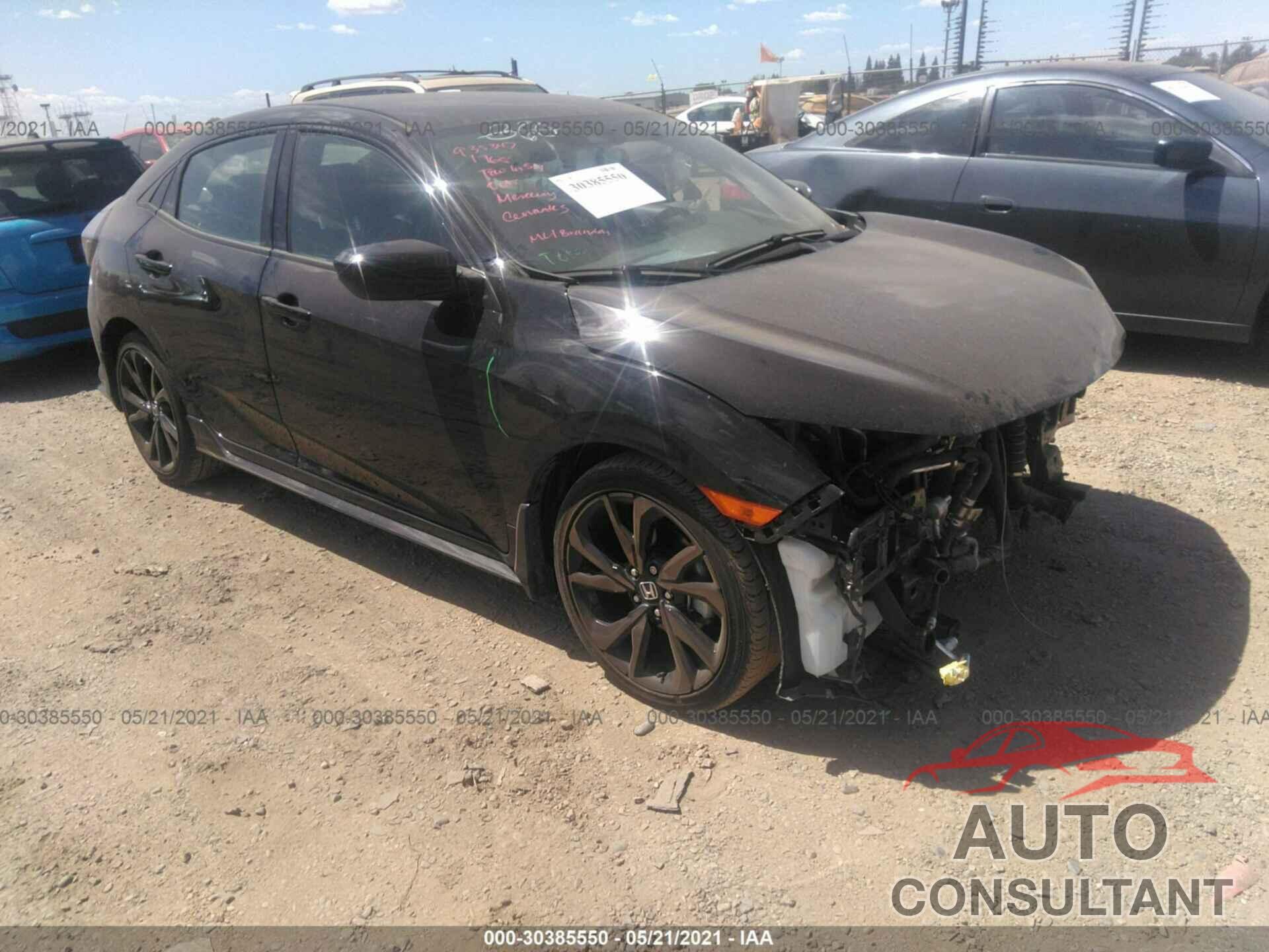 HONDA CIVIC HATCHBACK 2019 - SHHFK7G47KU225928