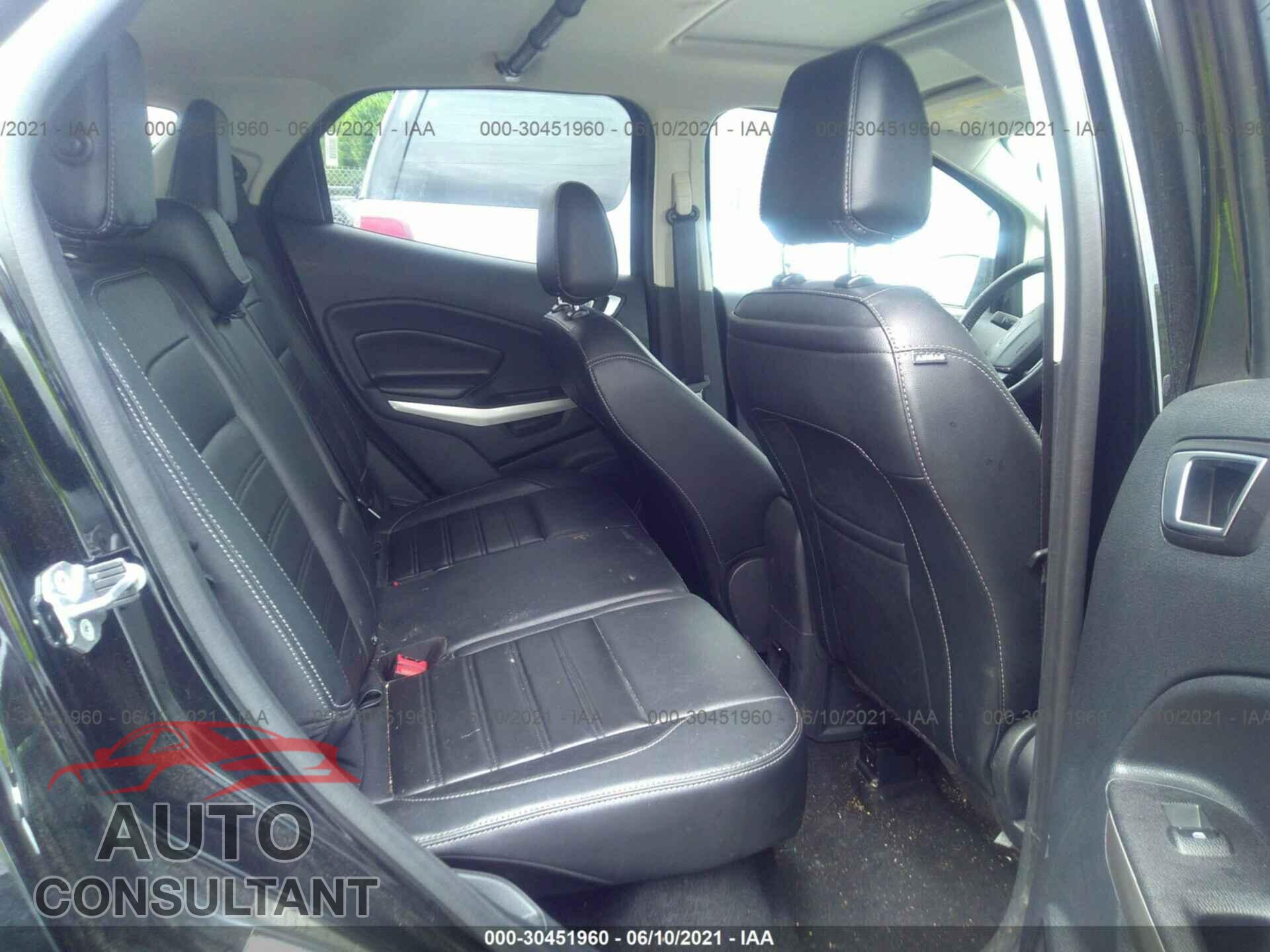 FORD ECOSPORT 2020 - MAJ6S3KL2LC334889