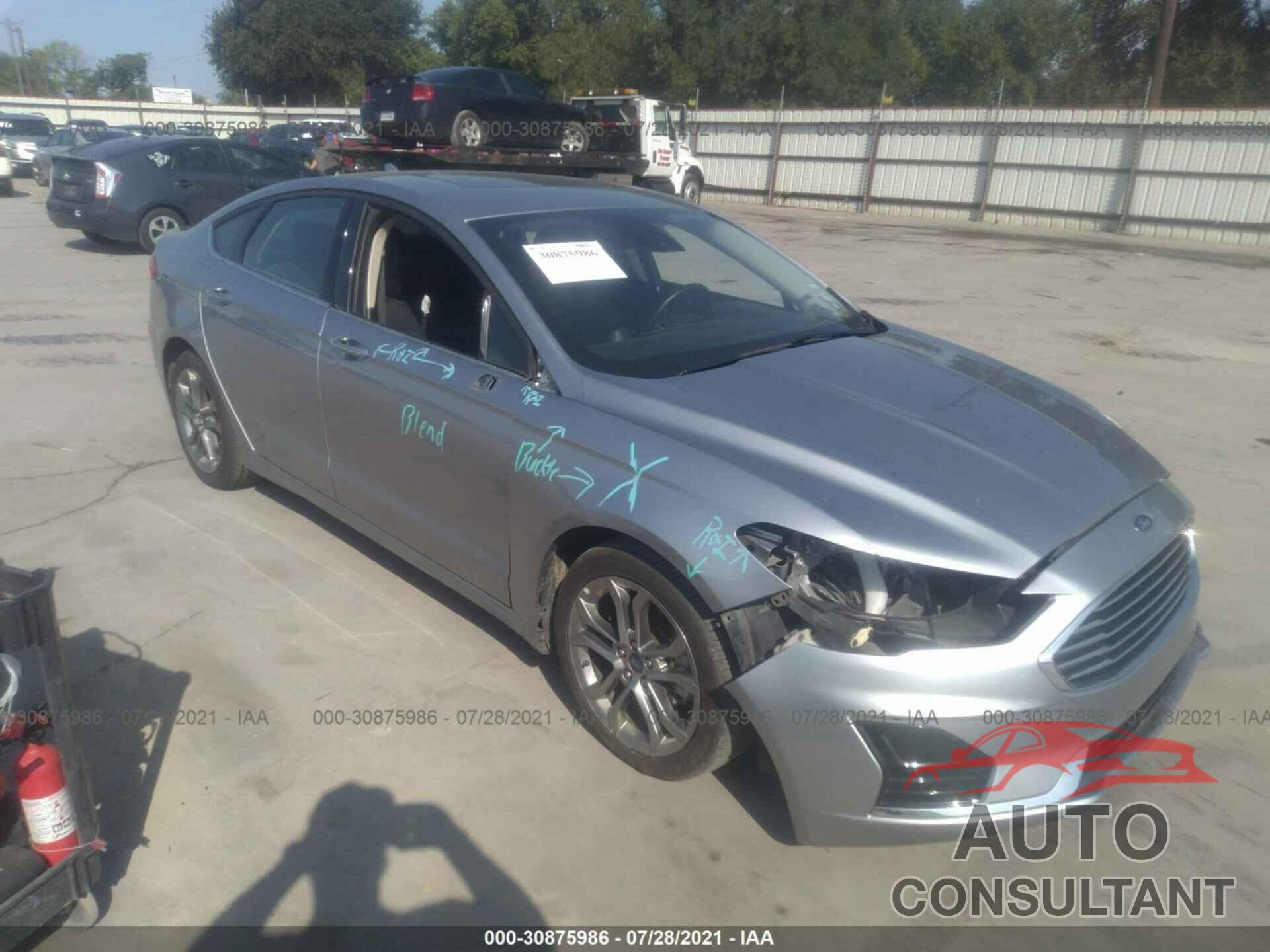 FORD FUSION 2020 - 3FA6P0CD9LR138571
