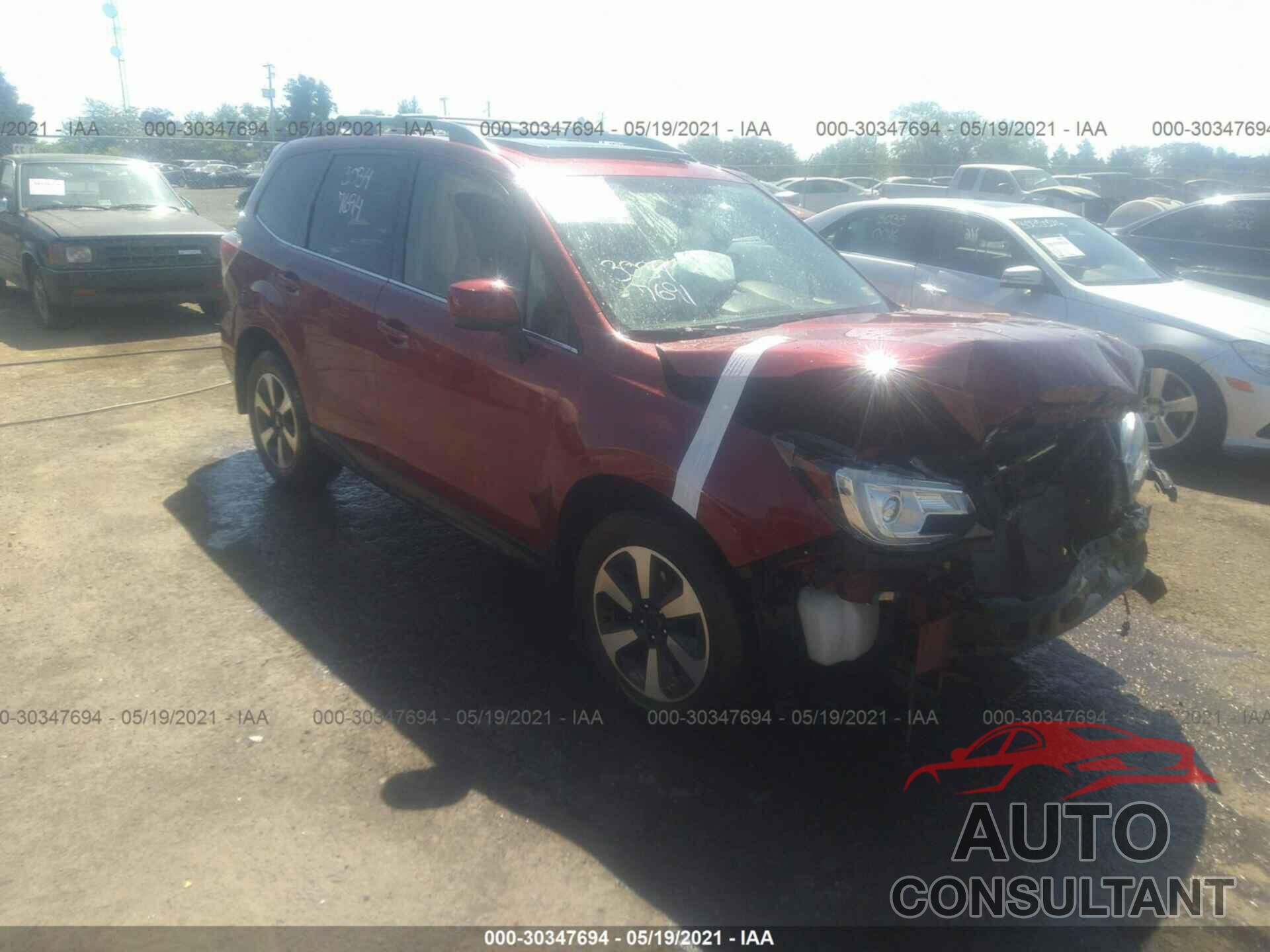 SUBARU FORESTER 2017 - JF2SJARC9HH556511