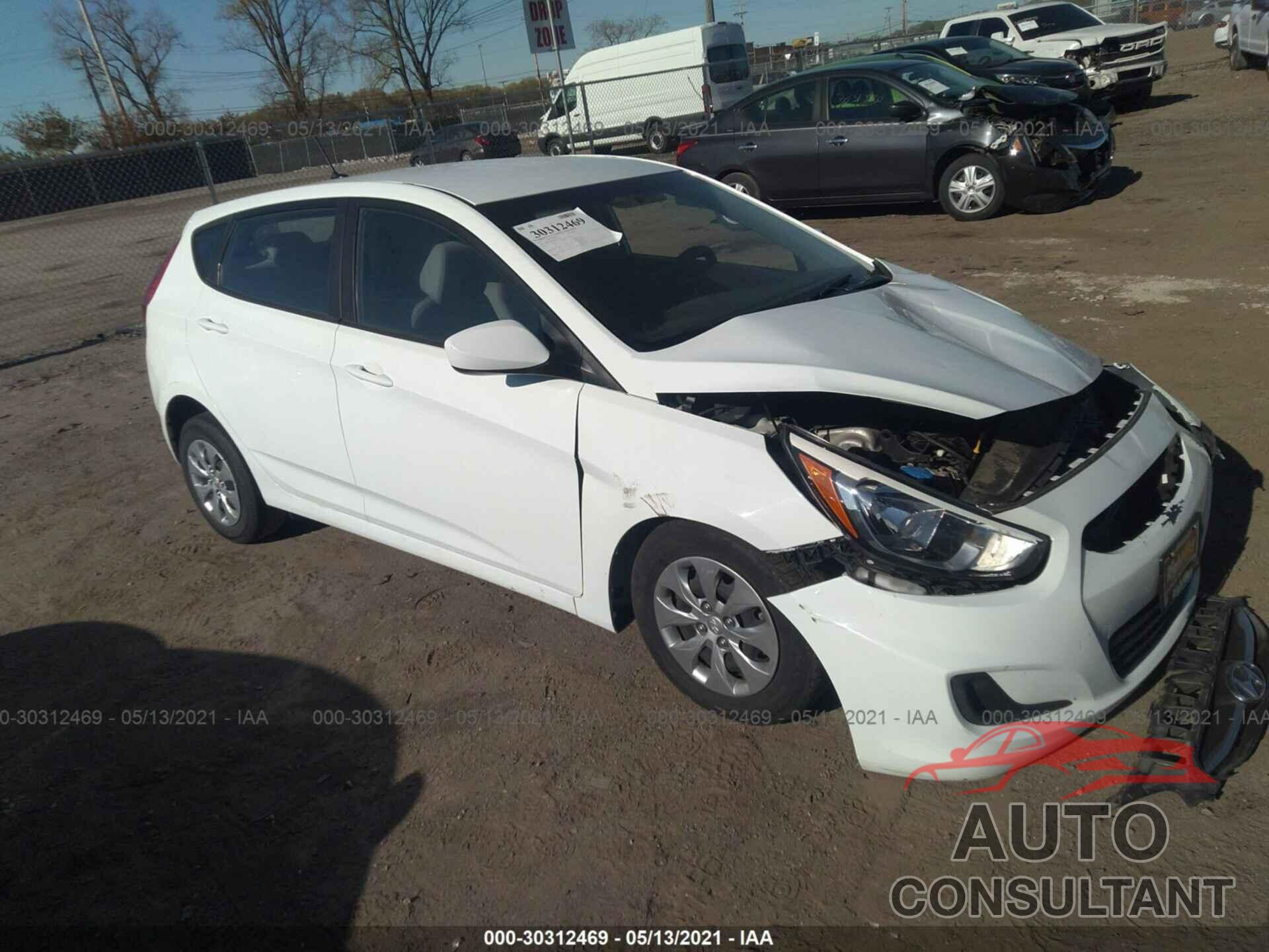 HYUNDAI ACCENT 2017 - KMHCT5AEXHU315576