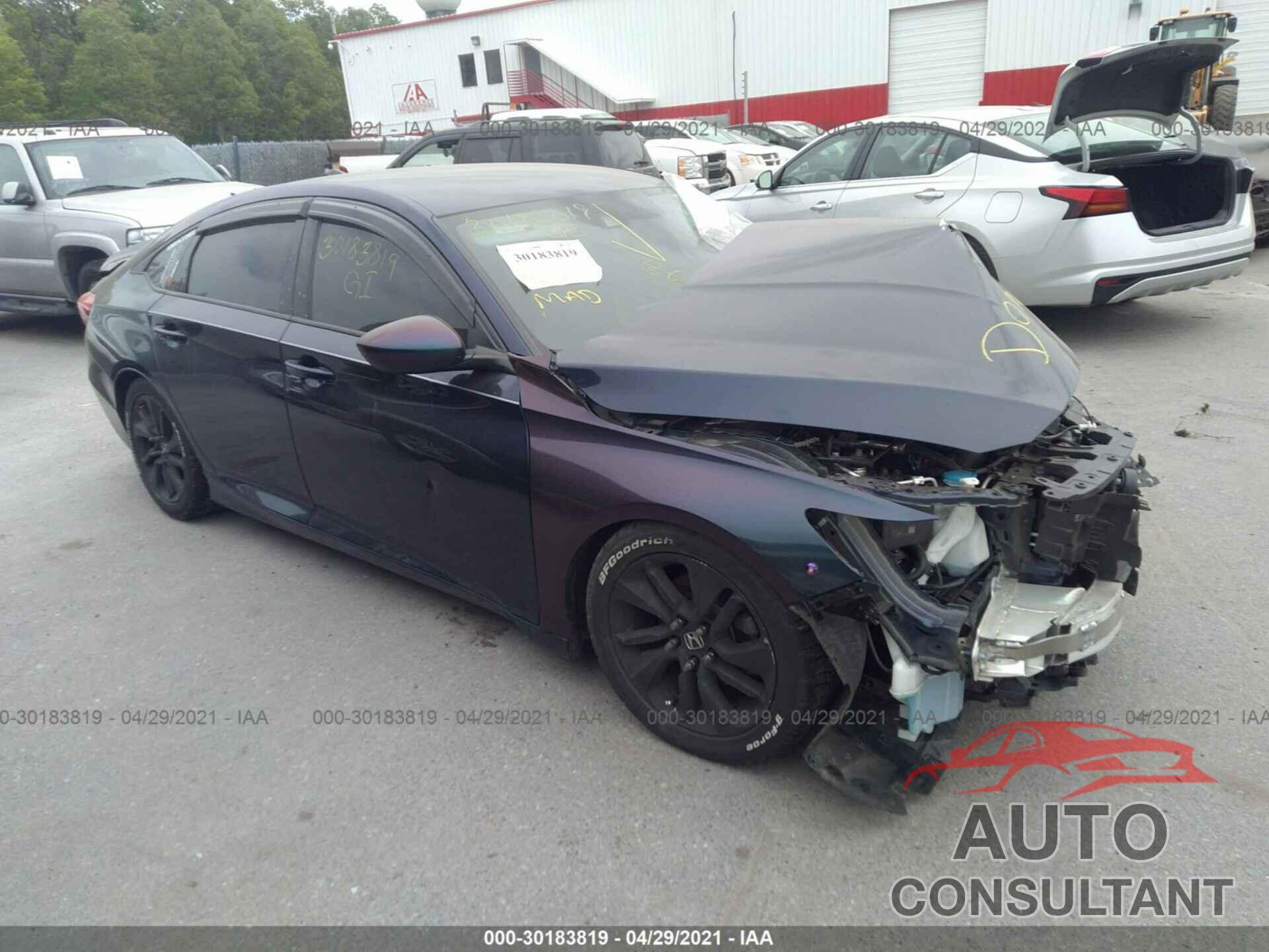 HONDA ACCORD SEDAN 2018 - 1HGCV1F10JA125016