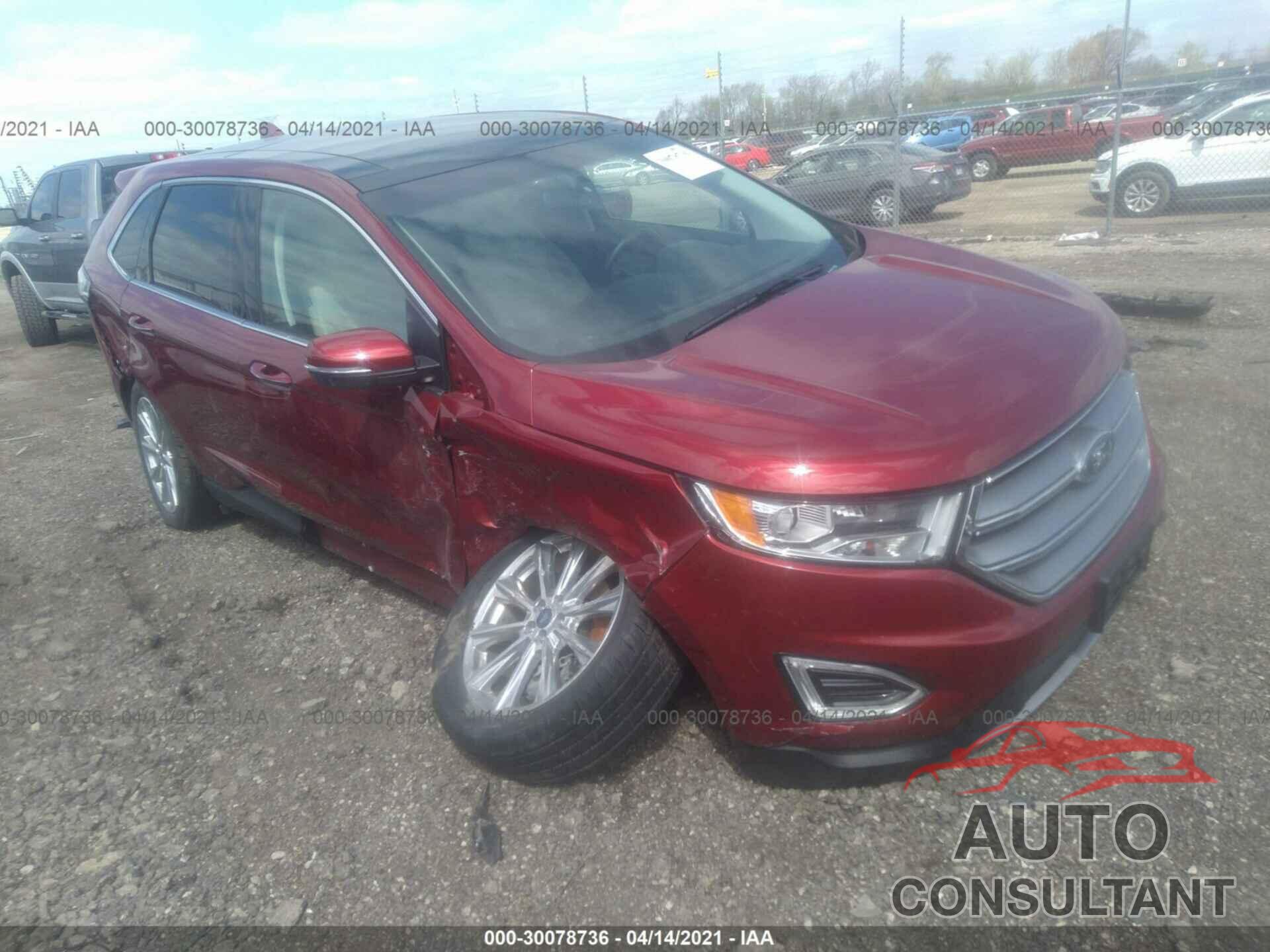 FORD EDGE 2018 - 2FMPK4K81JBB13308