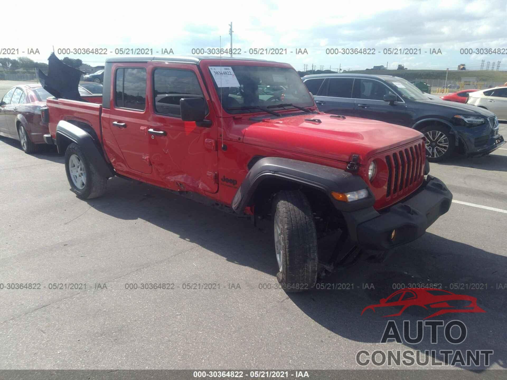 JEEP GLADIATOR 2020 - 1C6JJTAG1LL142303