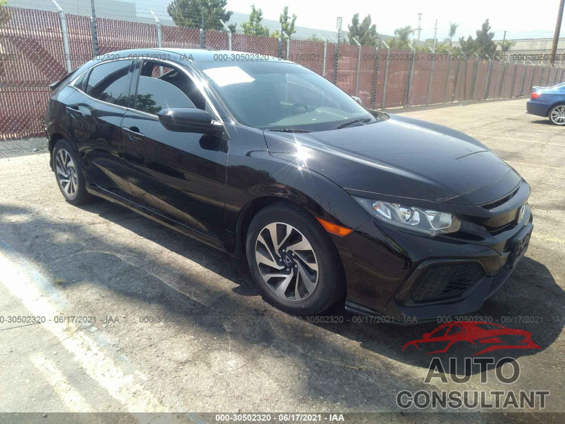 HONDA CIVIC HATCHBACK 2017 - SHHFK7H22HU405453