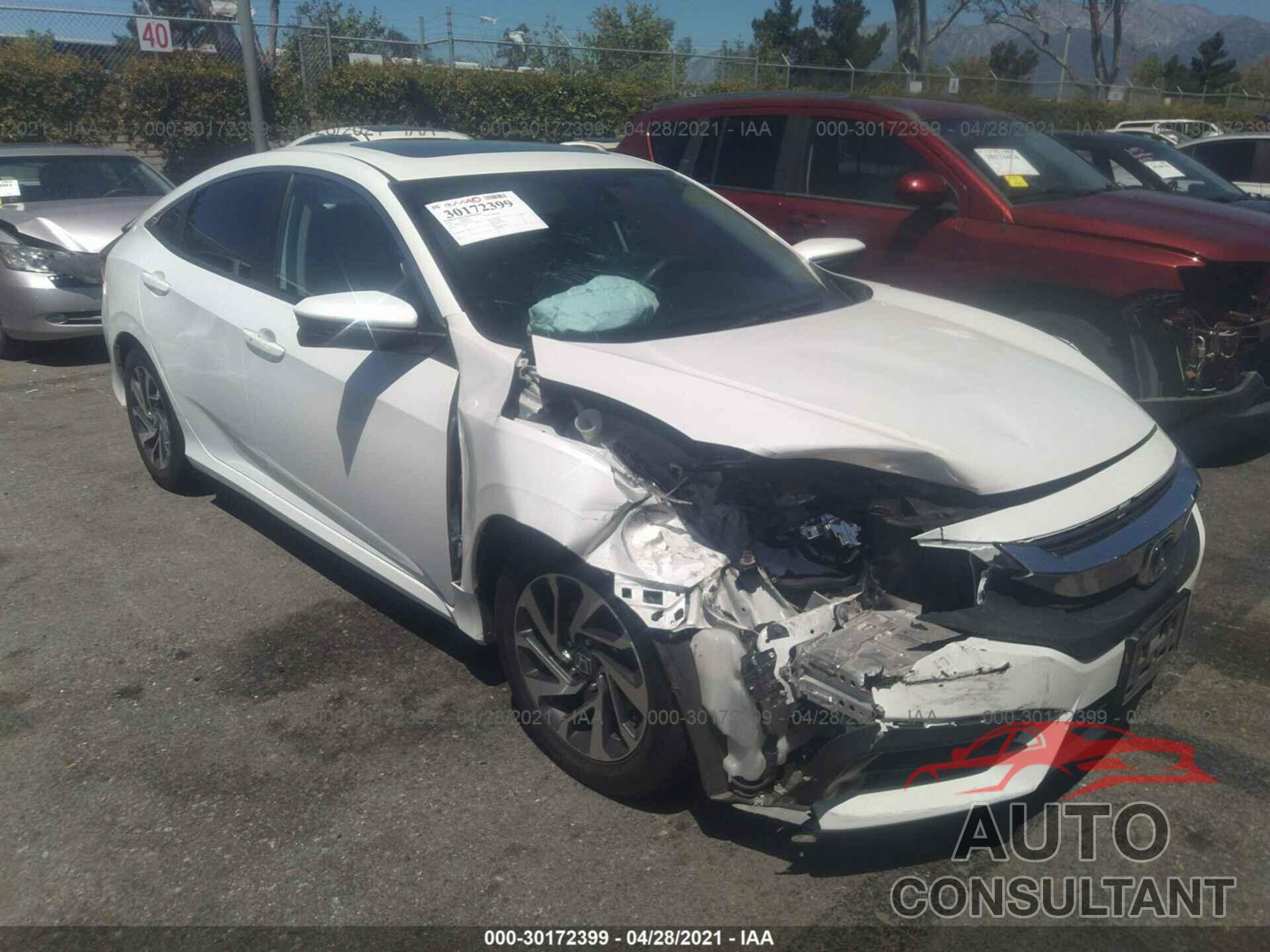 HONDA CIVIC SEDAN 2016 - 2HGFC2F78GH545047