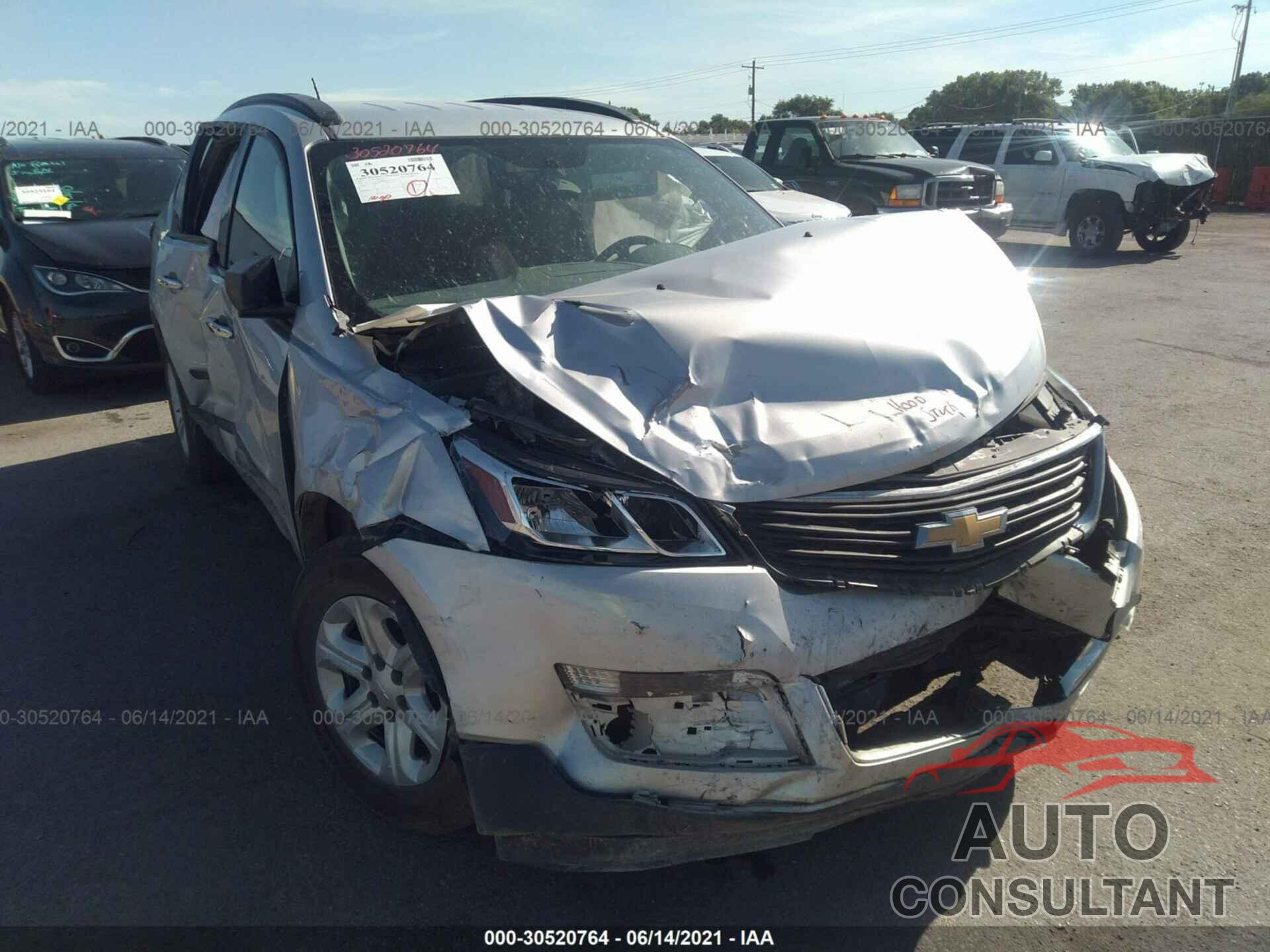 CHEVROLET TRAVERSE 2017 - 1GNKVFKD3HJ242565