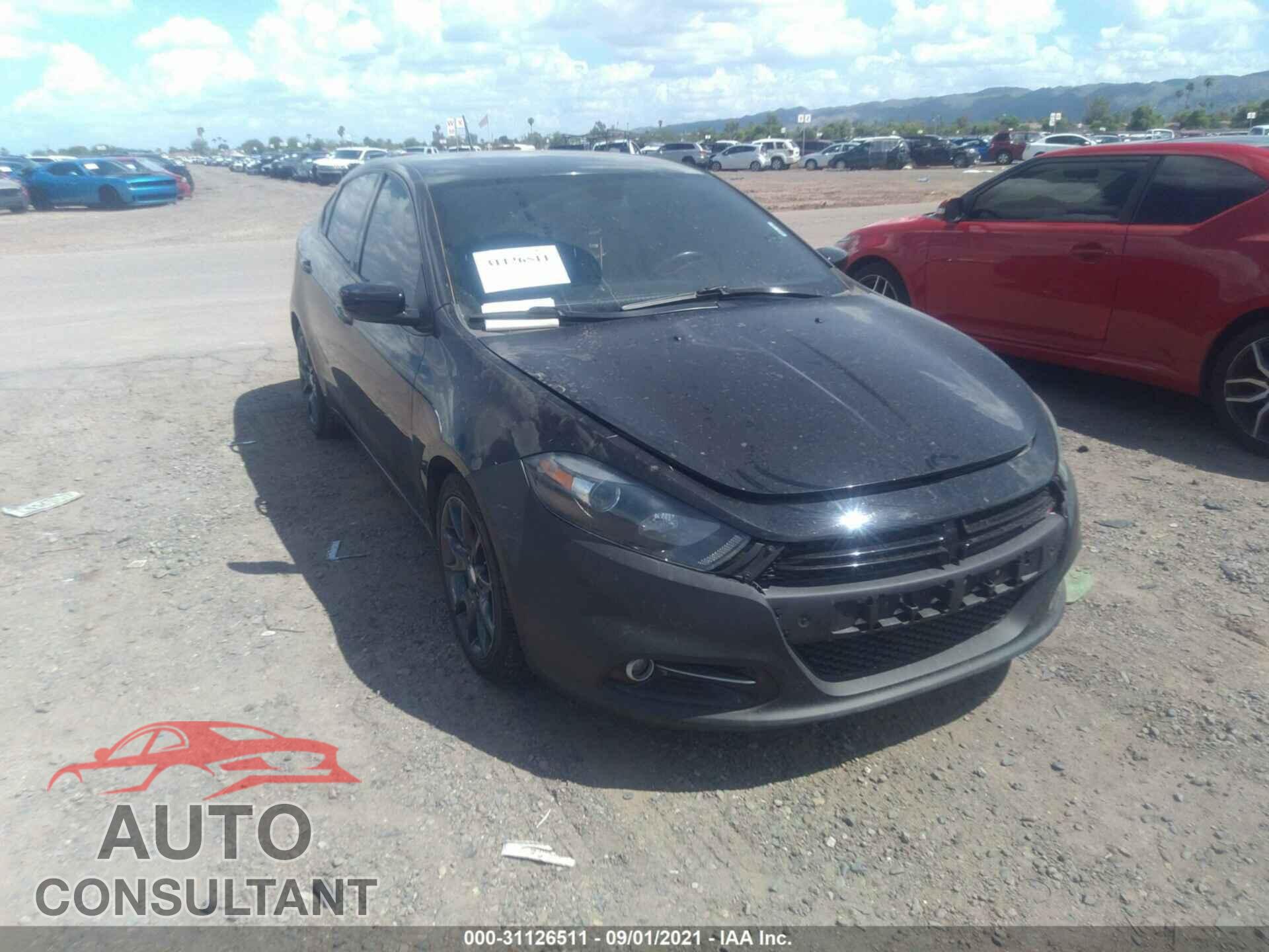 DODGE DART 2016 - 1C3CDFBB3GD593024