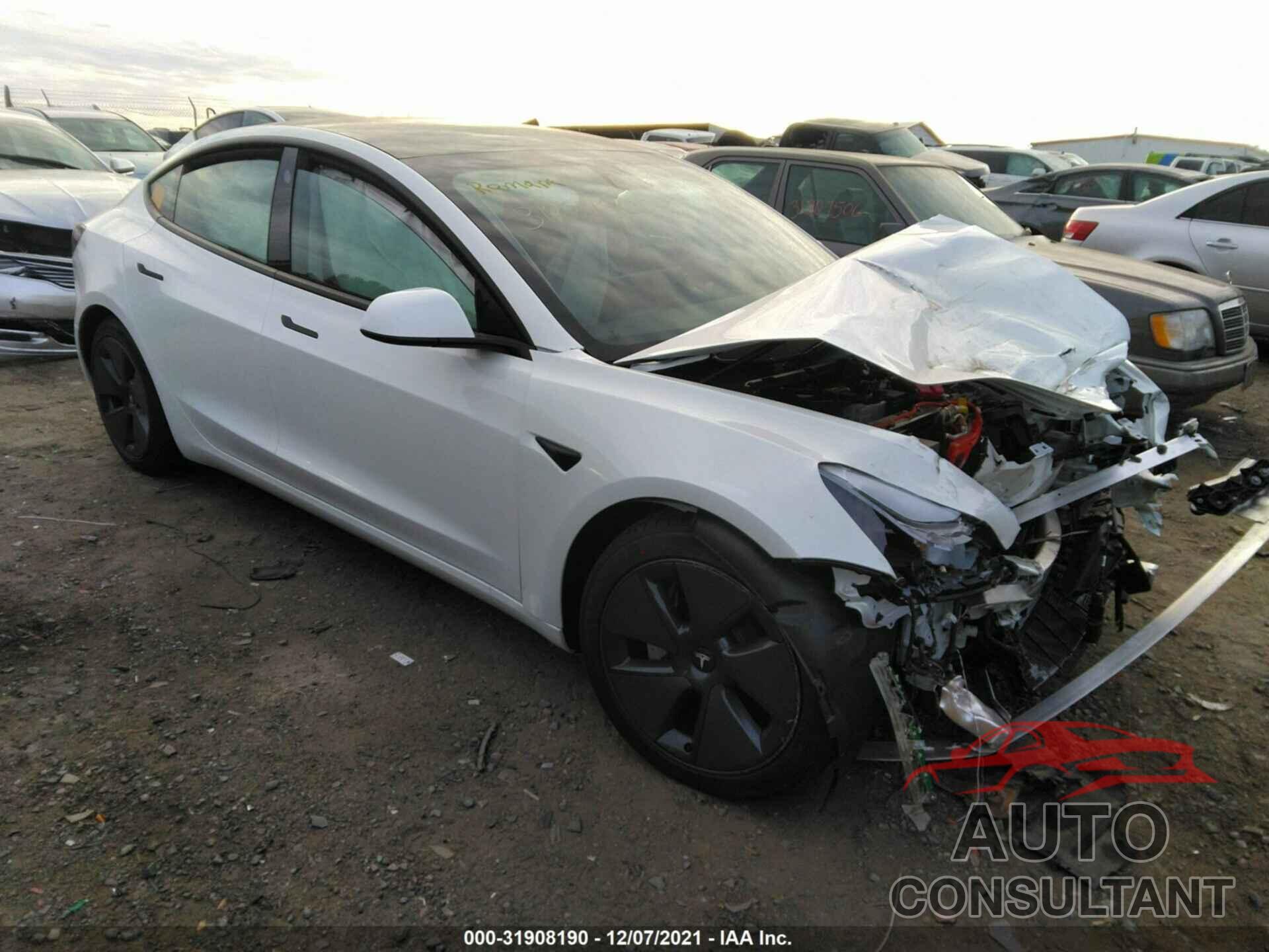 TESLA MODEL 3 2021 - 5YJ3E1EB0MF079269