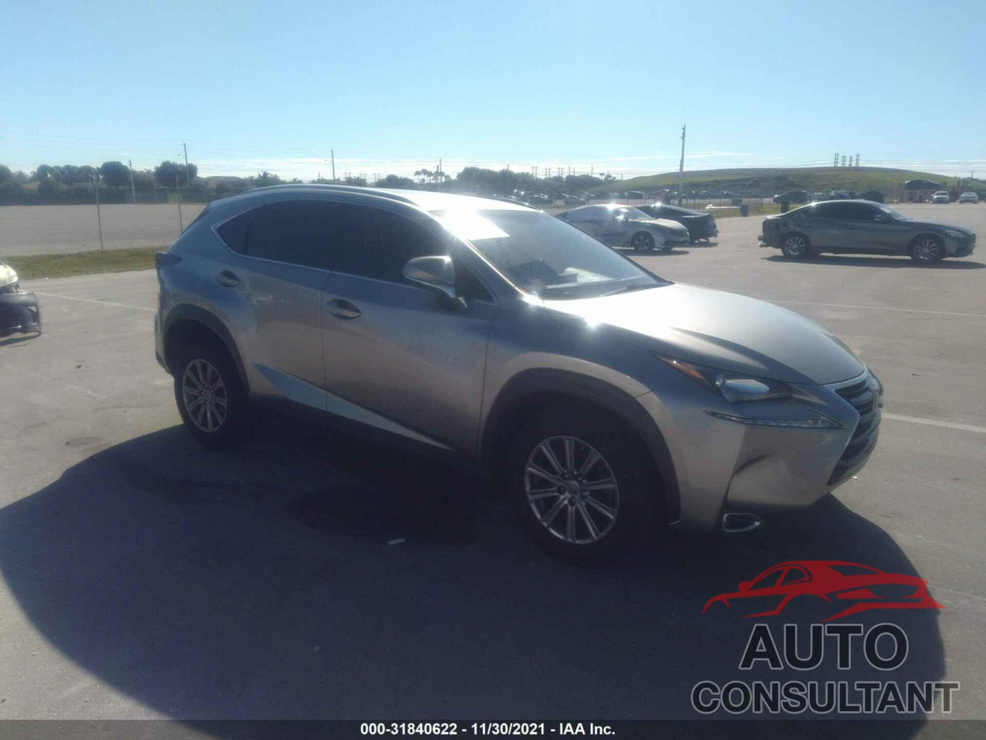 LEXUS NX 200T 2016 - JTJYARBZ8G2037874