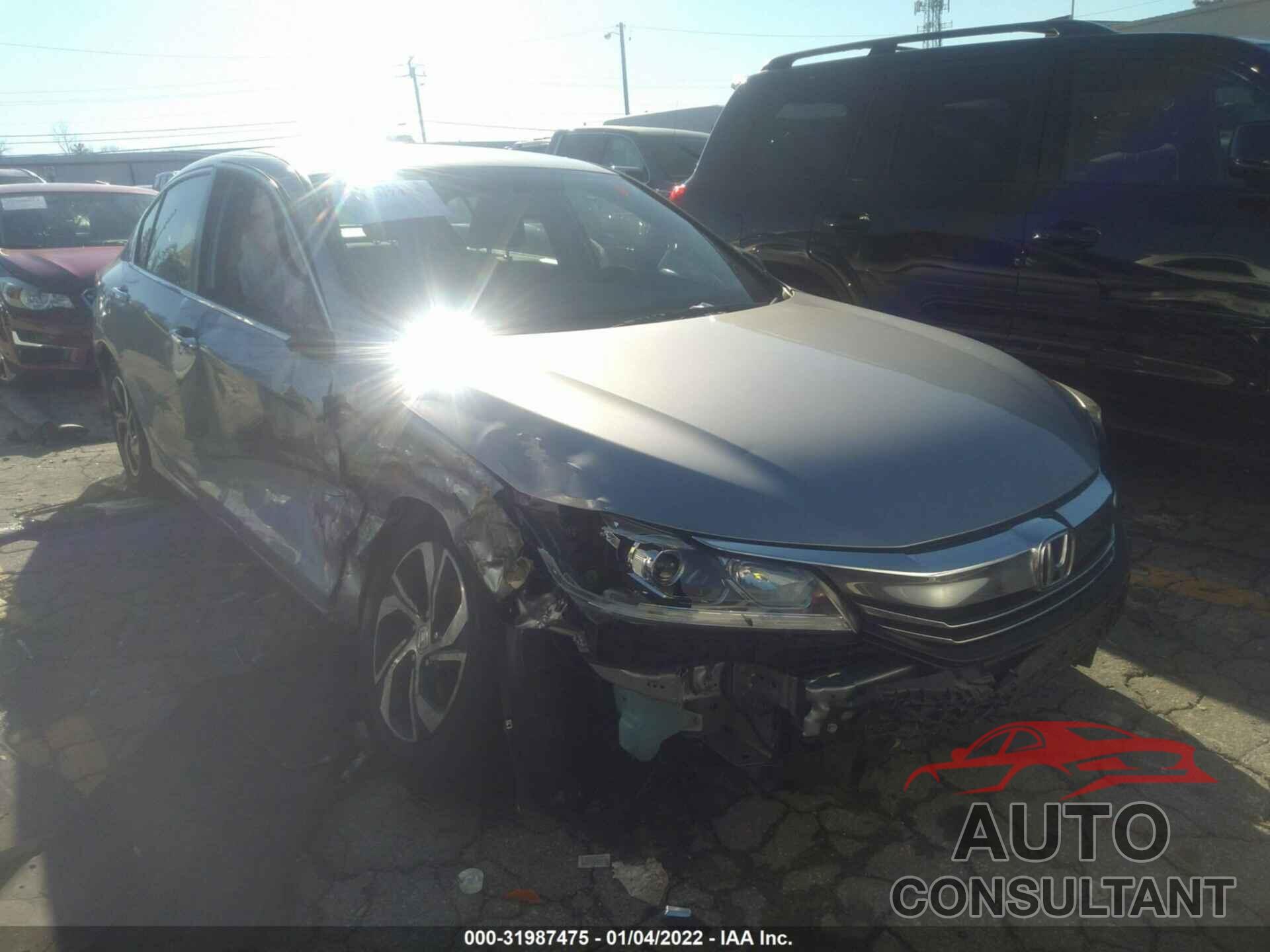 HONDA ACCORD SEDAN 2016 - 1HGCR2F38GA078239